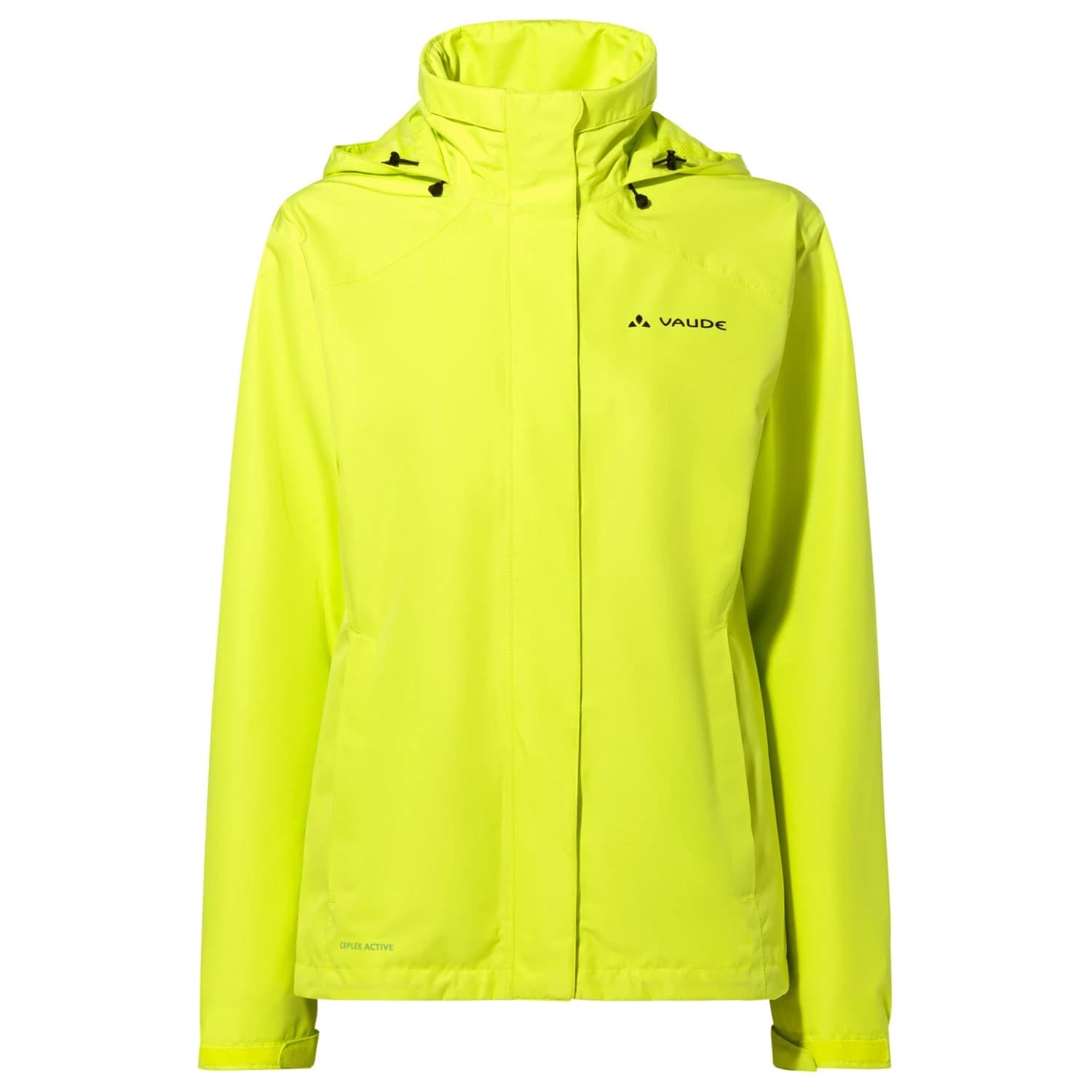 Водоустойчиво яке за колоездене Vaude Women's Escape Bike Light Jacket Cycling jacket - Bright Green