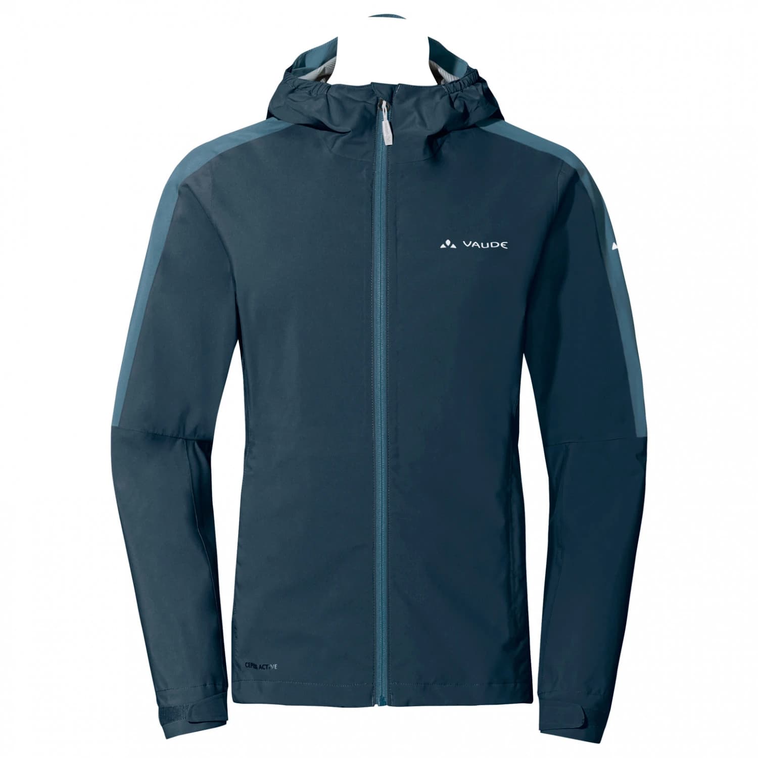 Дамско водоустойчиво яке за колоездене Vaude Women's Moab Rain Jacket II Cycling jacket - Dark Sea Uni
