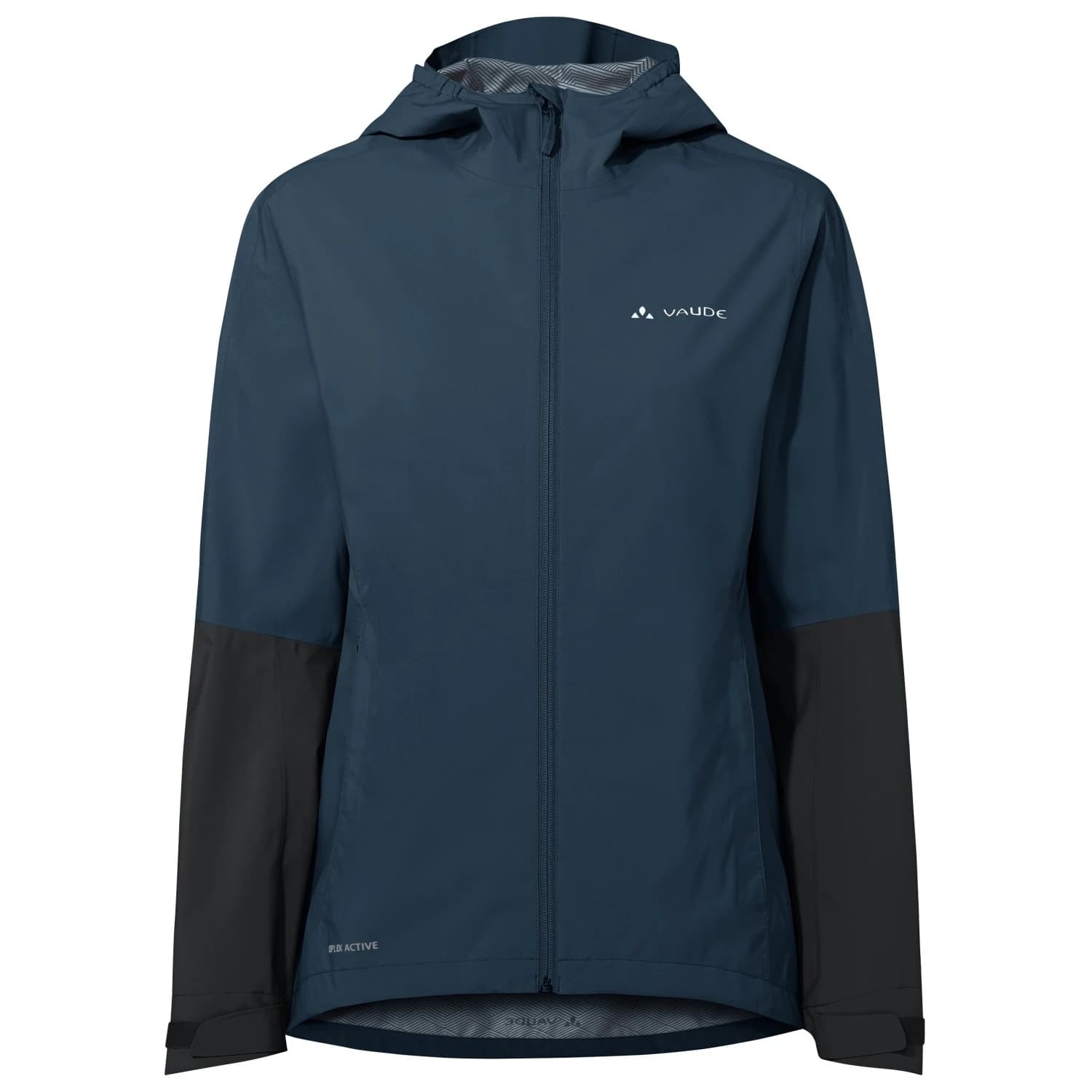 Дамско водоустойчиво яке за колоездене Vaude Women's Moab Rain Jacket II Cycling jacket - Dark Sea / Black