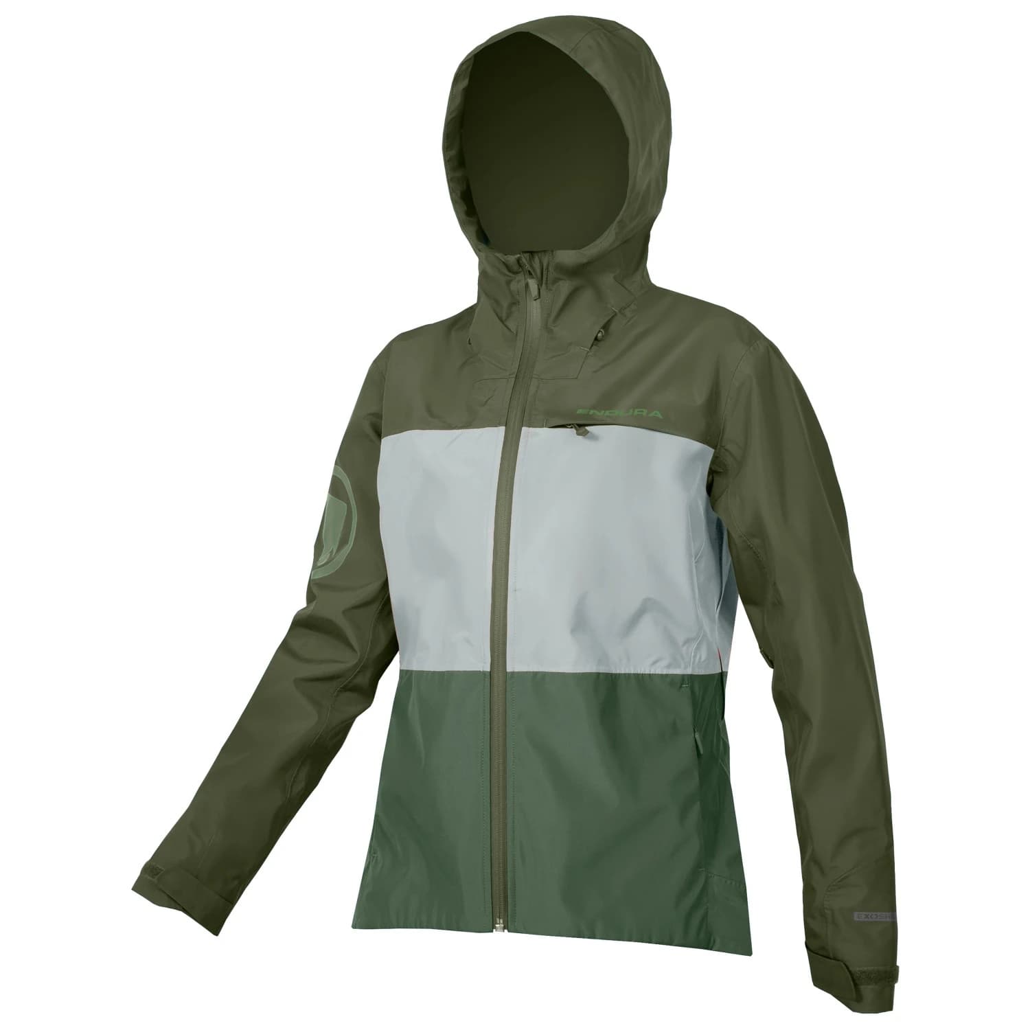 Дамско водоустойчиво яке за колоездене Endura Women's Singletrack Jacket II Cycling jacket - Ghillie Green