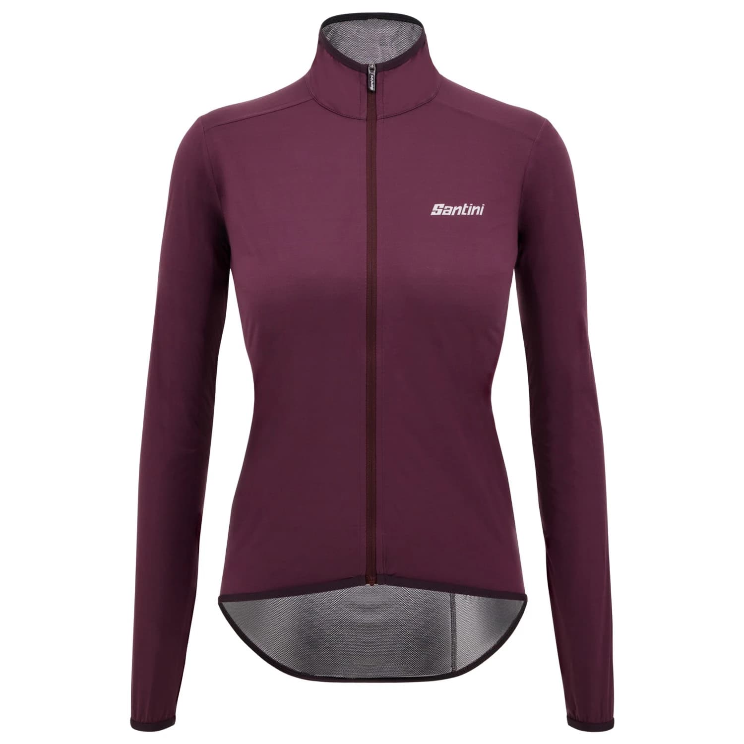 Дамско водоустойчиво яке за колоездене Santini Women's Guard Nimbus Cycling jacket - Burgundy