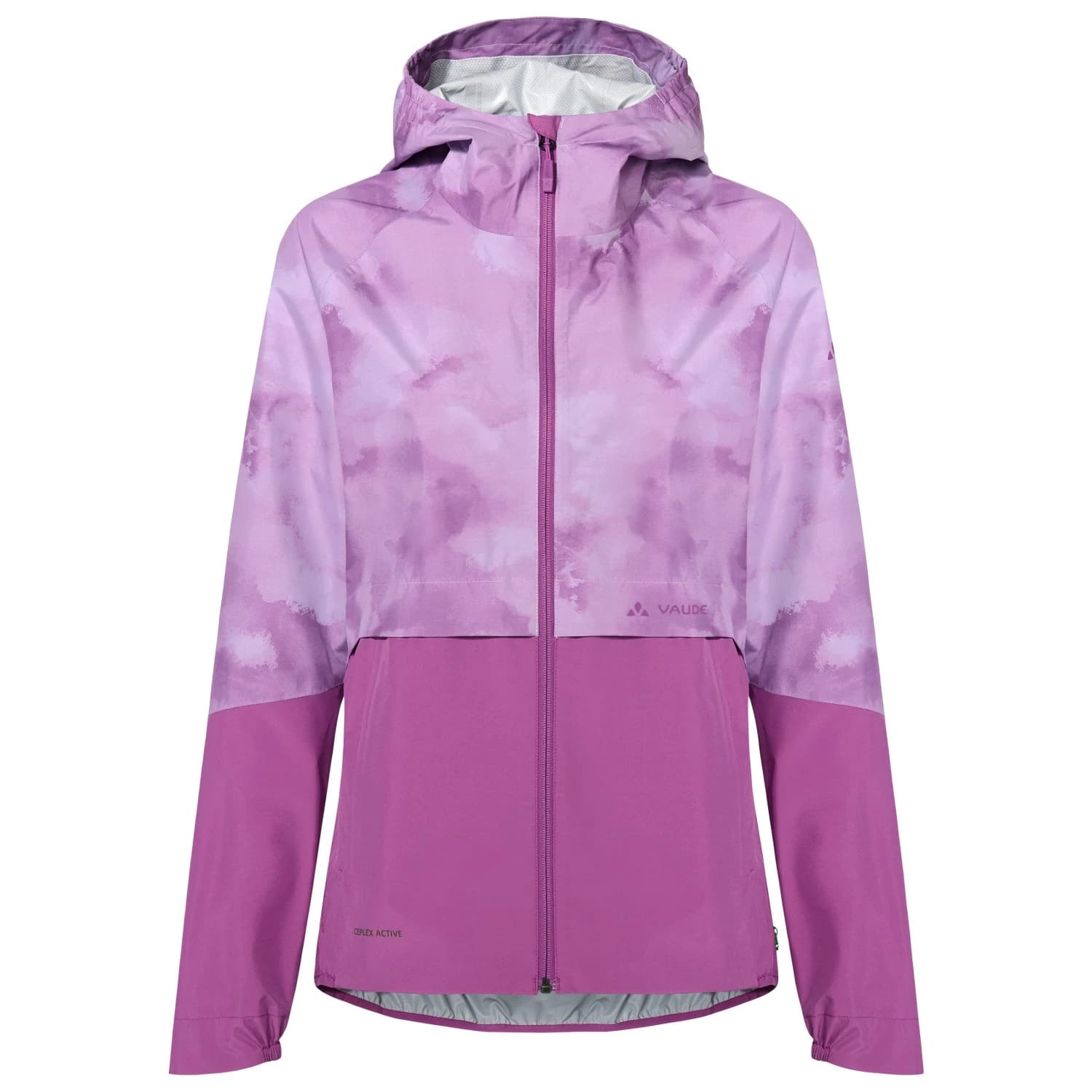 Водоустойчиво яке за колоездене Vaude Women's Loamer Rain Jacket Cycling jacket - Raspberry