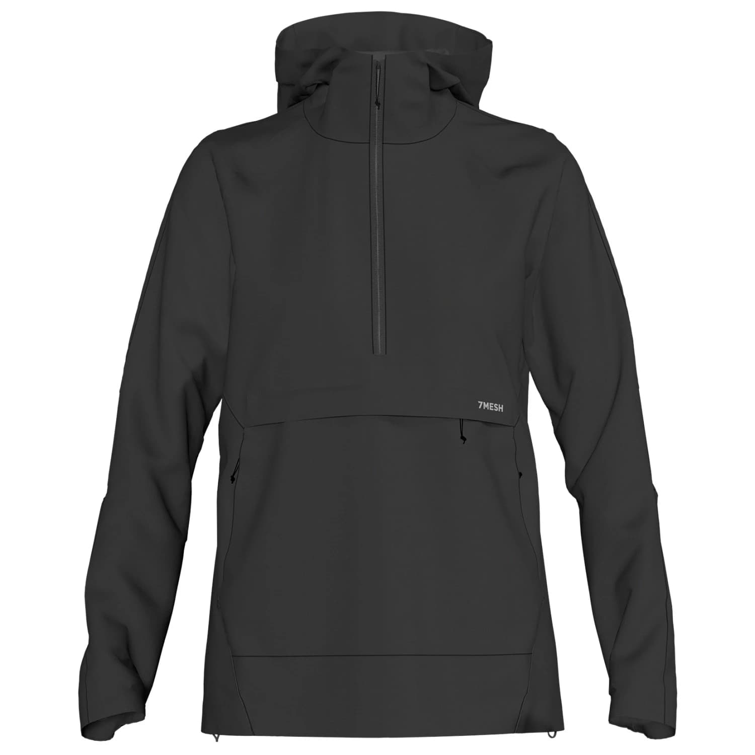 Дамско ветрозащитно яке за колоездене 7mesh Women's Cache Anorak Cycling jacket - Black