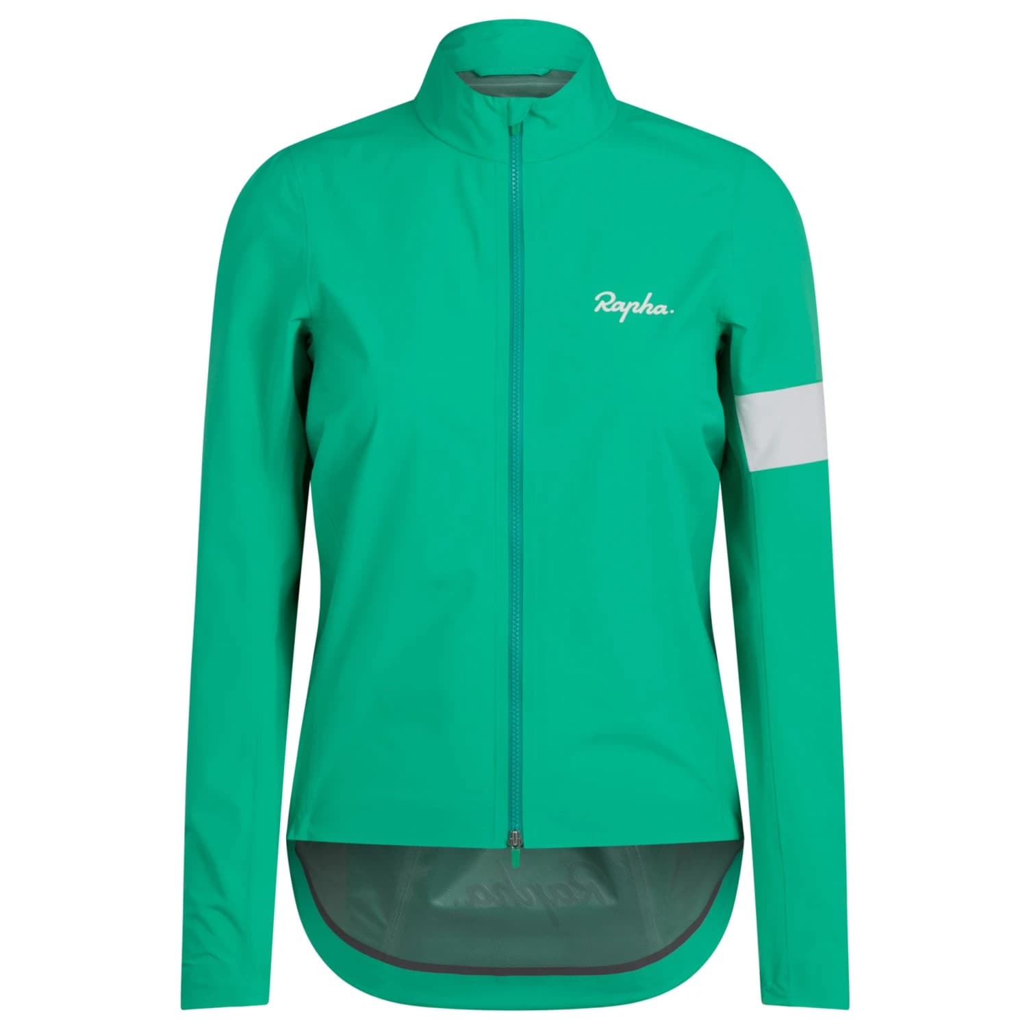 Дамско водоустойчиво яке за колоездене Rapha Women's Core Rain Jacket III Cycling jacket - Fresh Green / White