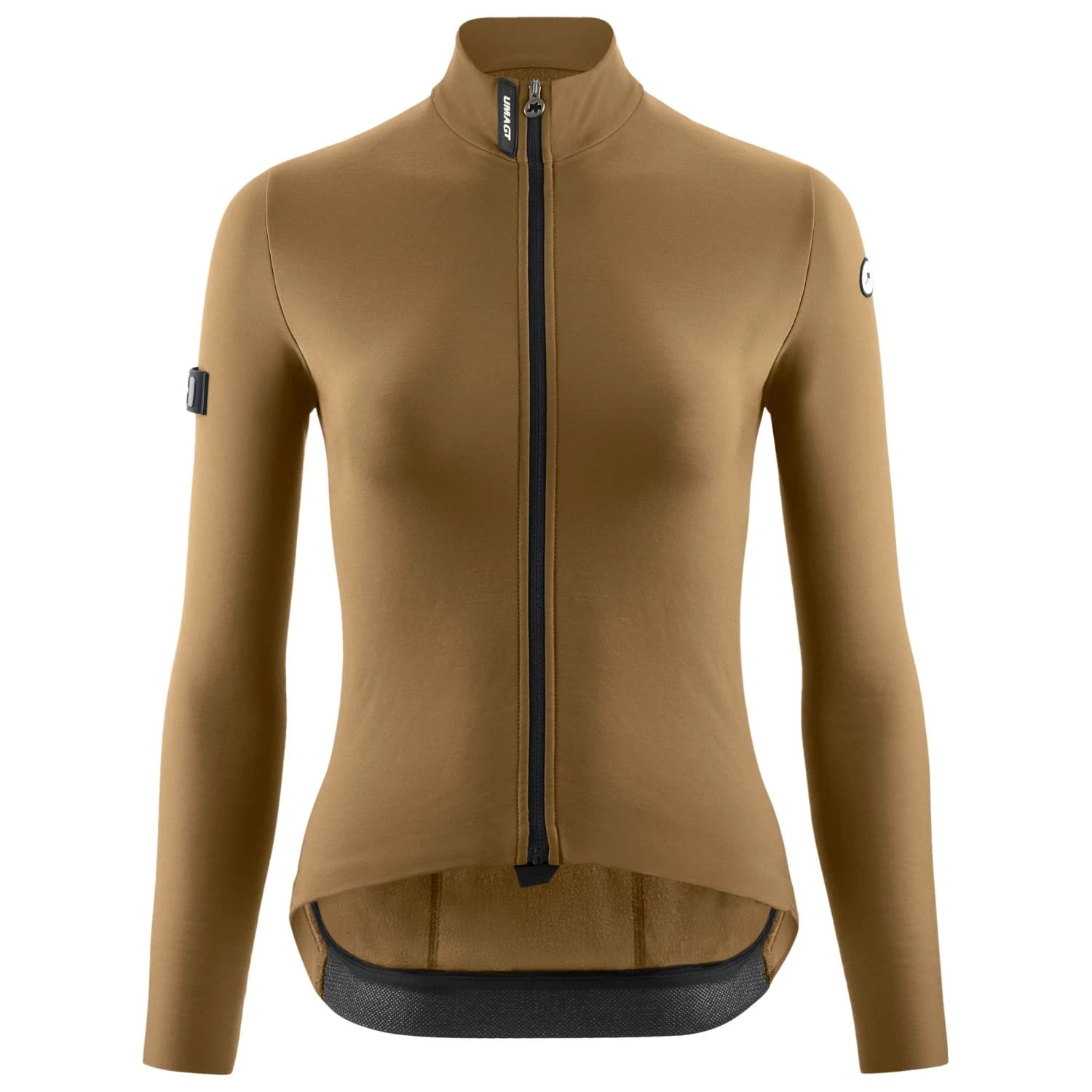 Дамско ветрозащитно яке за колоездене ASSOS Women's Uma GT Spring Fall L/S Jersey C2 Cycling jacket - Bronze Ash