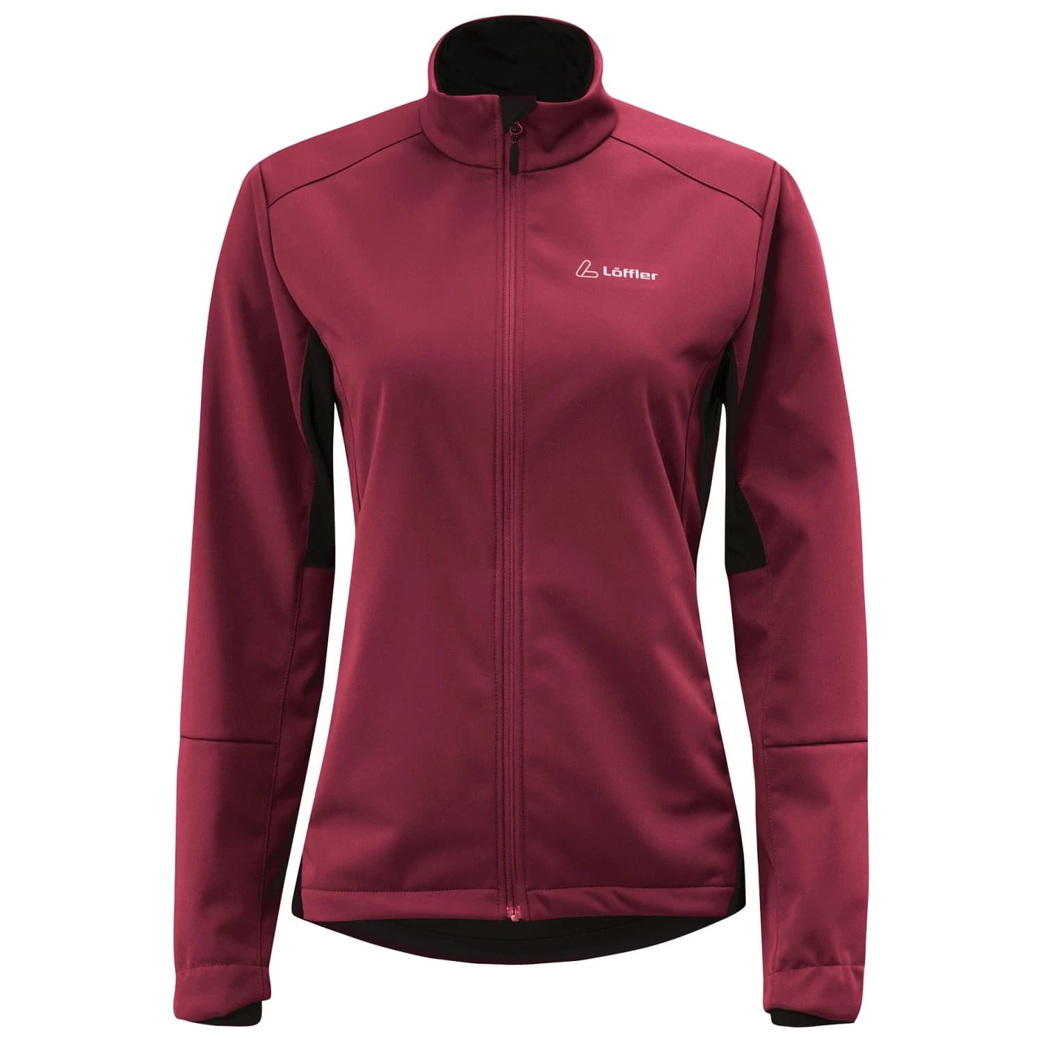 Дамско термо яке за колоездене Löffler Women's Bike Jacket Cosma CF Airblocc Warm Cycling jacket - Aubergine