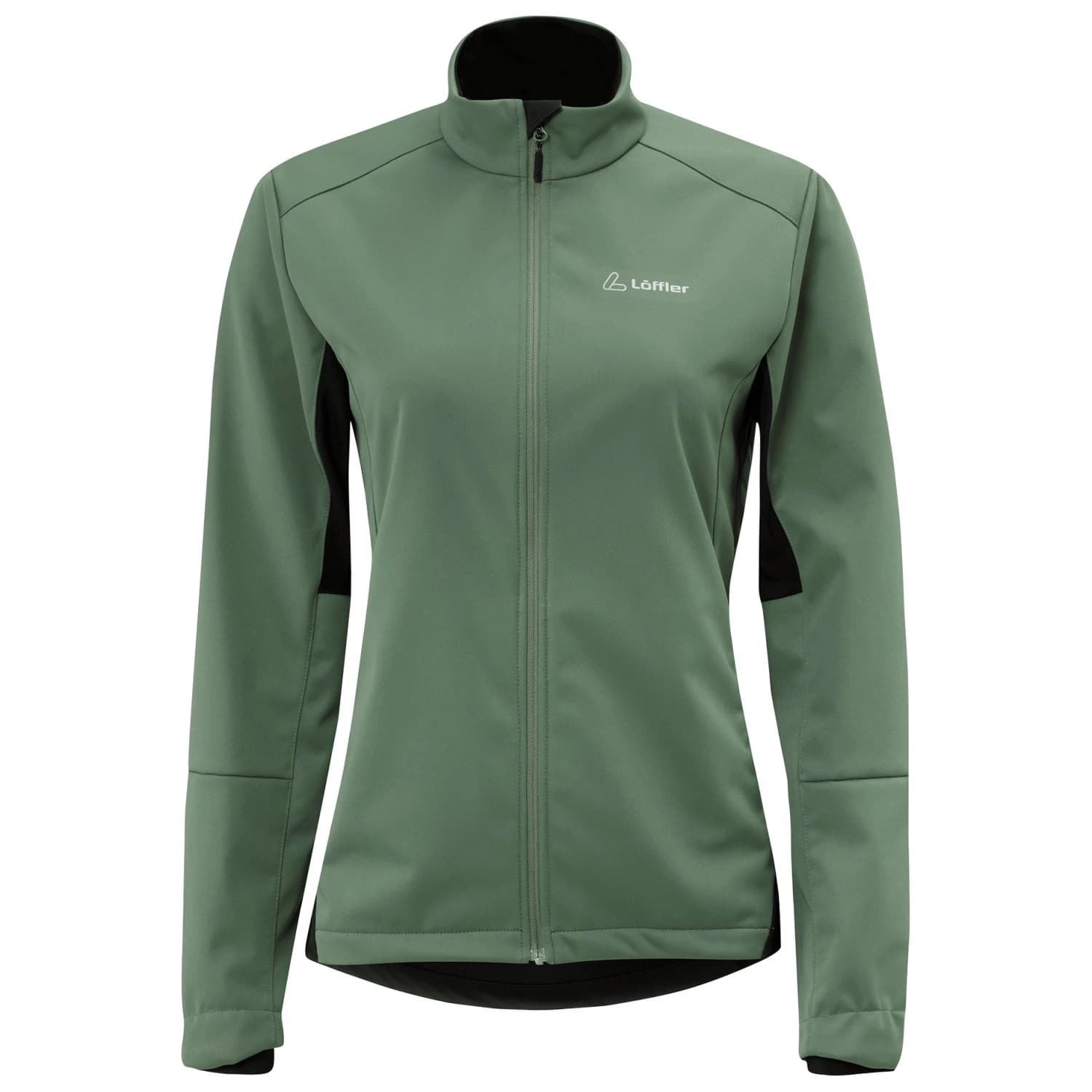 Дамско термо яке за колоездене Löffler Women's Bike Jacket Cosma CF Airblocc Warm Cycling jacket - Pine