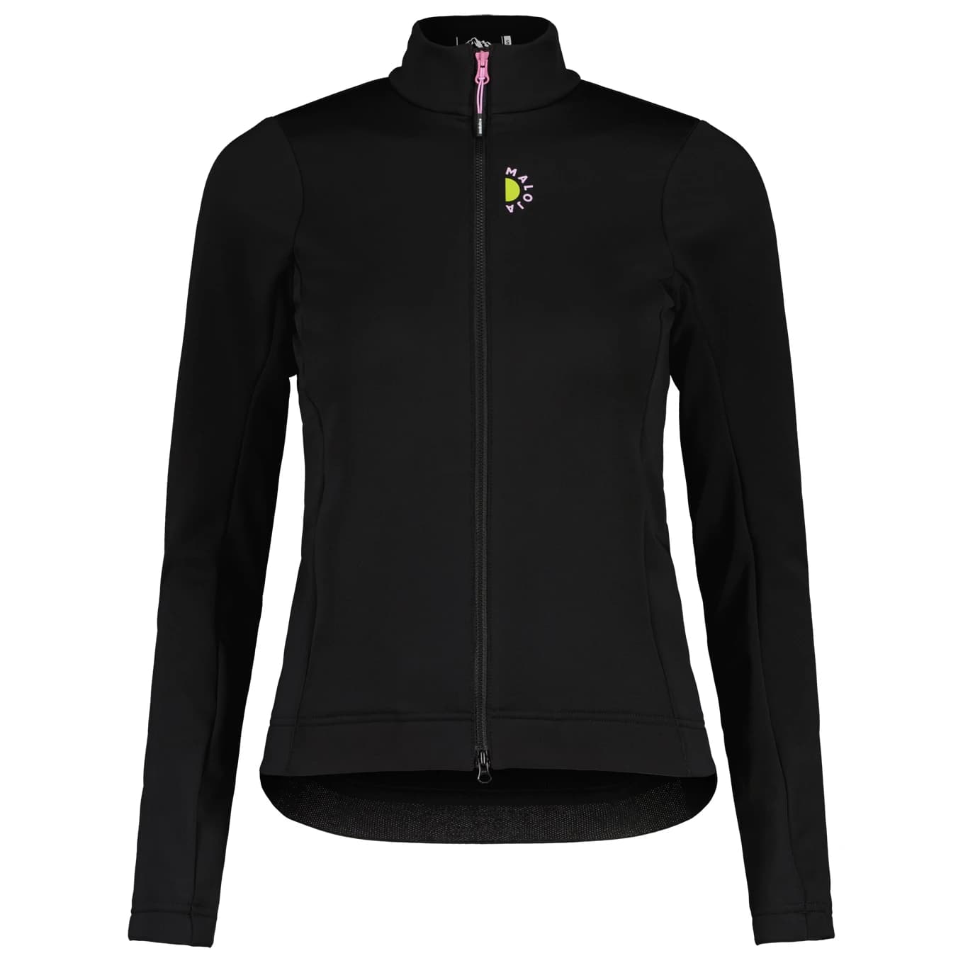 Дамско ветрозащитно яке за колоездене Maloja Women's LusernaM. Cycling jacket - Deep Black