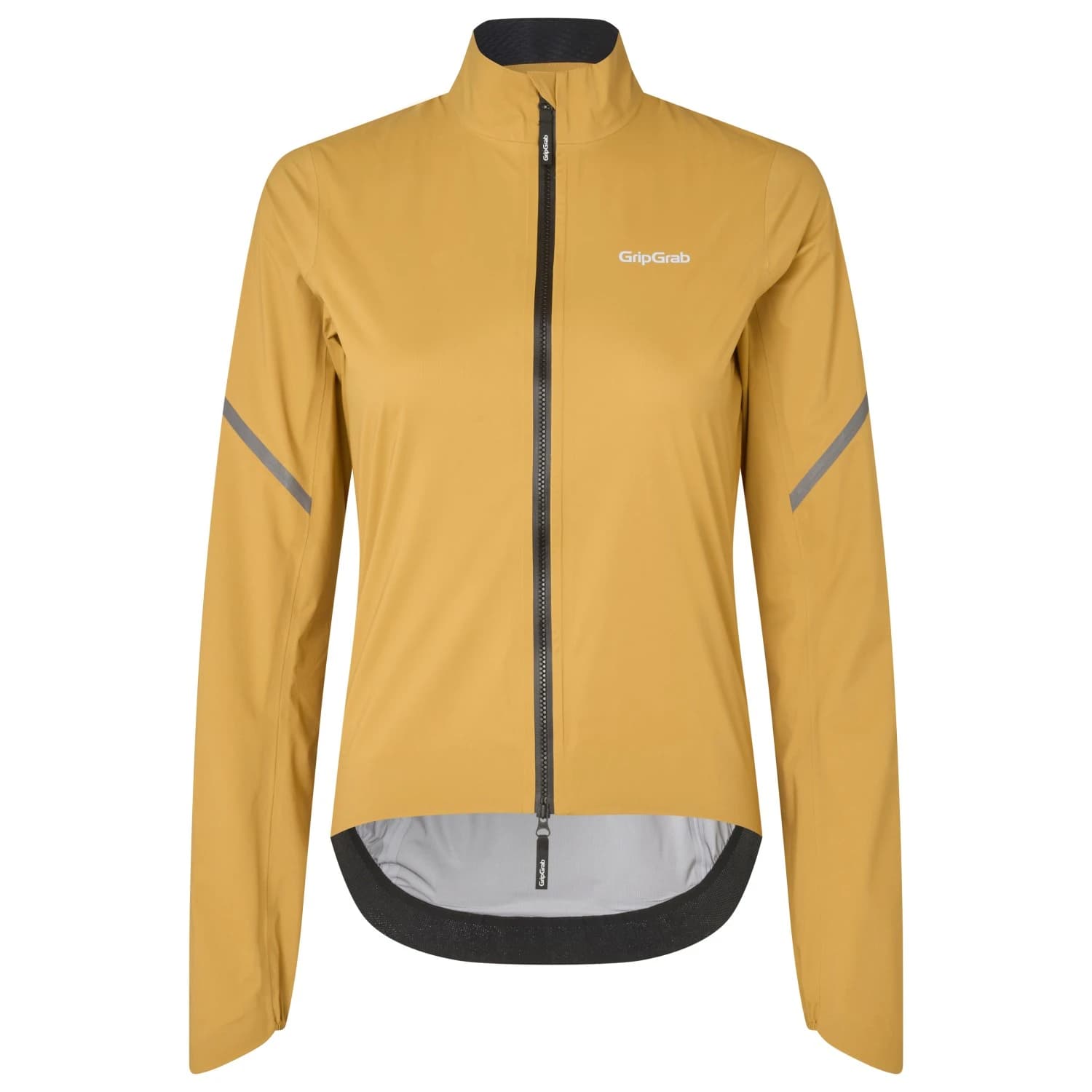 Водоустойчиво яке за колоездене GripGrab Women's PACR Waterproof Lightweight Jacket Cycling jacket - Mustard Yellow