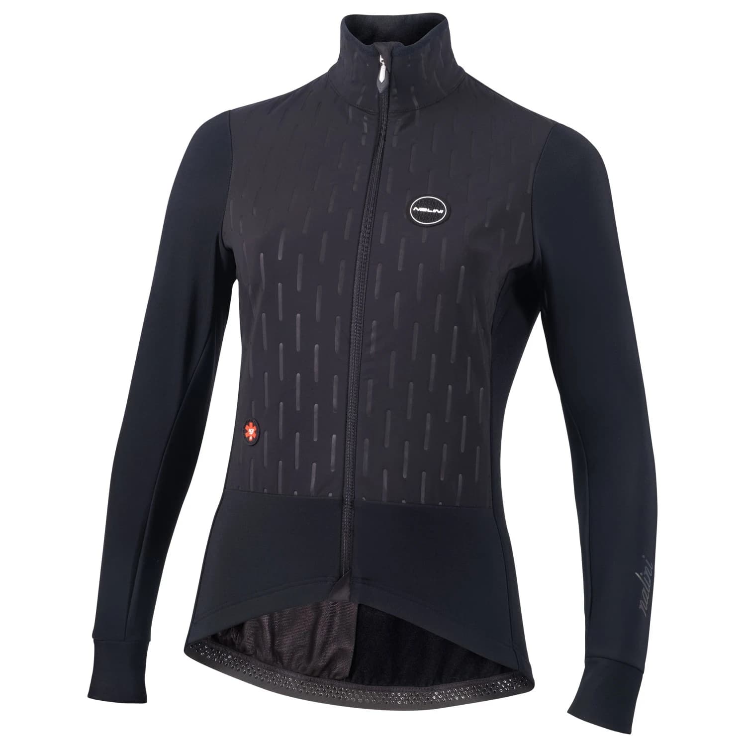 Дамско термо яке за колоездене Nalini Women's HP Embossed Jacket Cycling jacket - Black