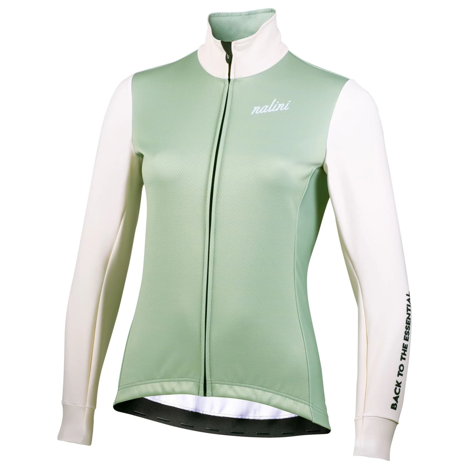 Дамско ветрозащитно яке за колоездене Nalini Women's Race Warm Jacket Cycling jacket - Sage / Pristine