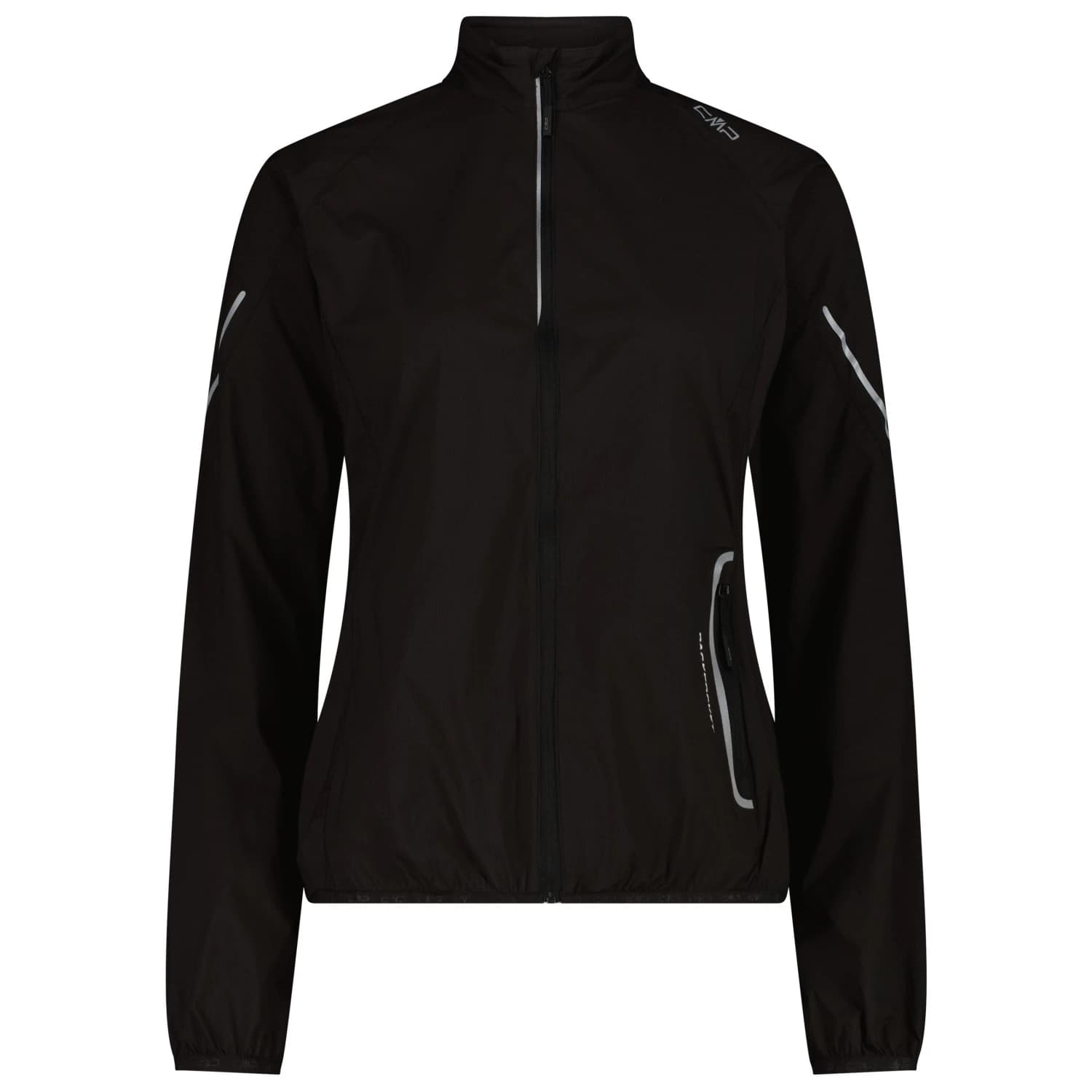 Дамско ветрозащитно яке за колоездене CMP Women's Jacket Reflective Cycling jacket - Nero