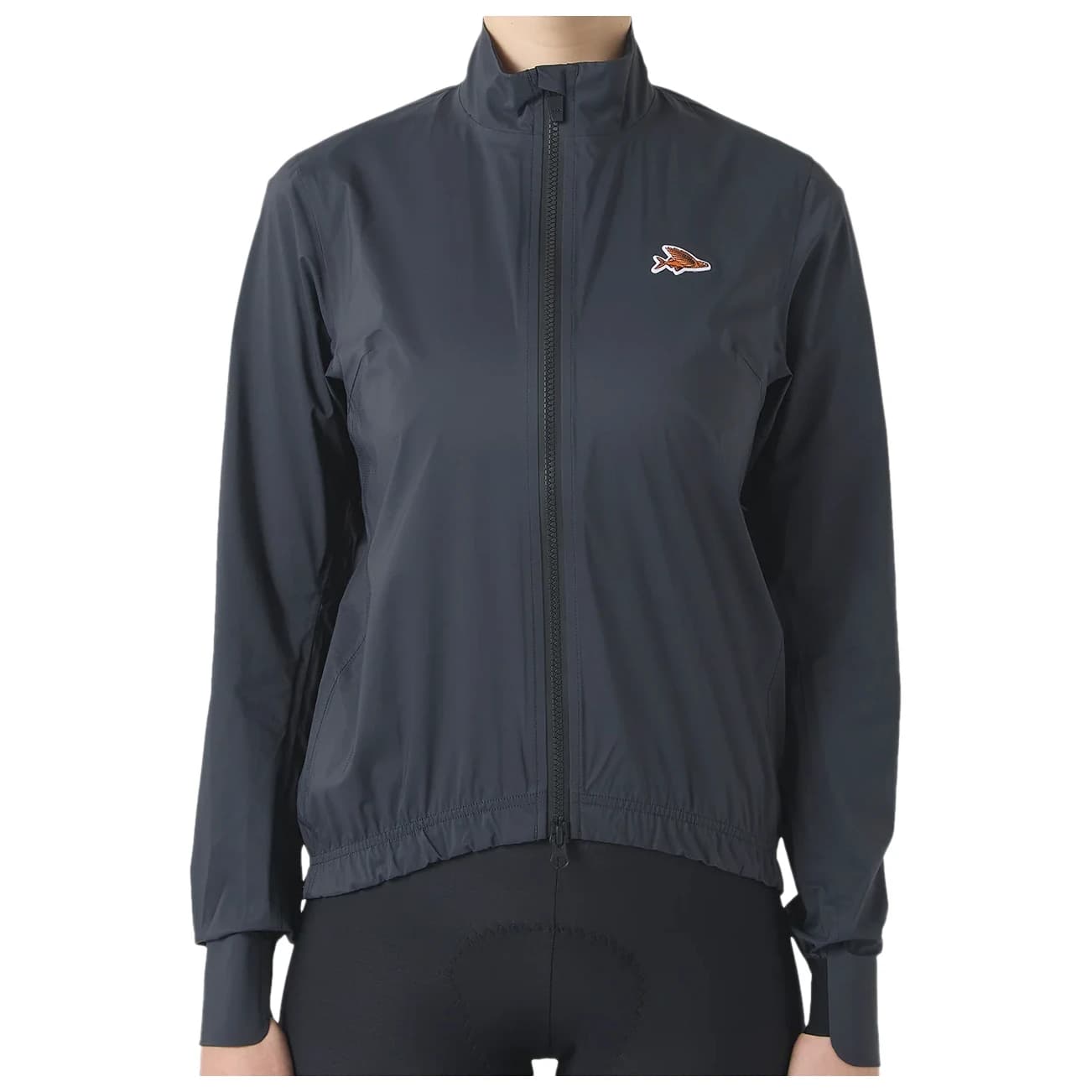 Дамско водоустойчиво яке за колоездене CAFÉ DU CYCLISTE Women's Suzette Cycling jacket - Anthracite