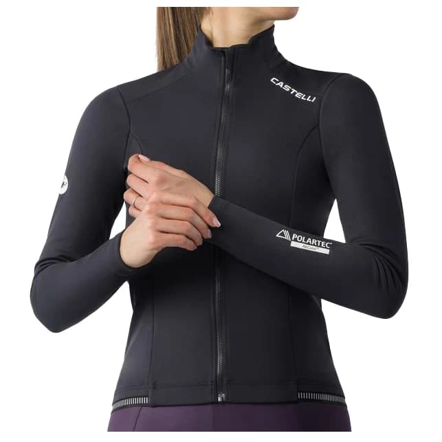 Дамско ветрозащитно яке за колоездене Castelli Women's Espresso 2 Jacket Cycling jacket - Black