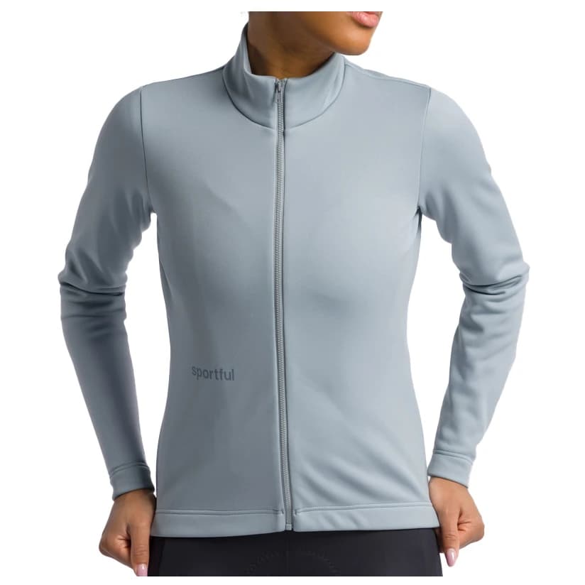 Дамско ветрозащитно яке за колоездене Sportful Women's Classic 2 Jacket Cycling jacket - Foggy Stone