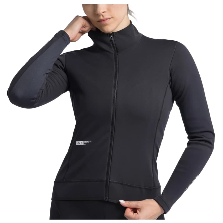 Ветрозащитно яке за колоездене Sportful Women's SRK 2 Jacket Cycling jacket - Black