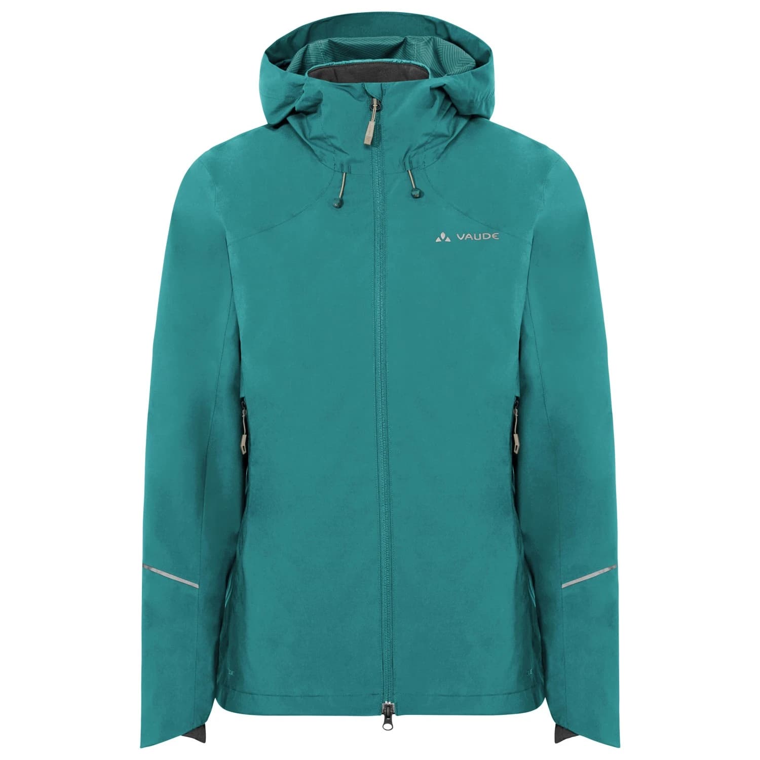 Водоустойчиво яке за колоездене Vaude Women's Yaras 3In1 Jacket II Cycling jacket - Fjord Green