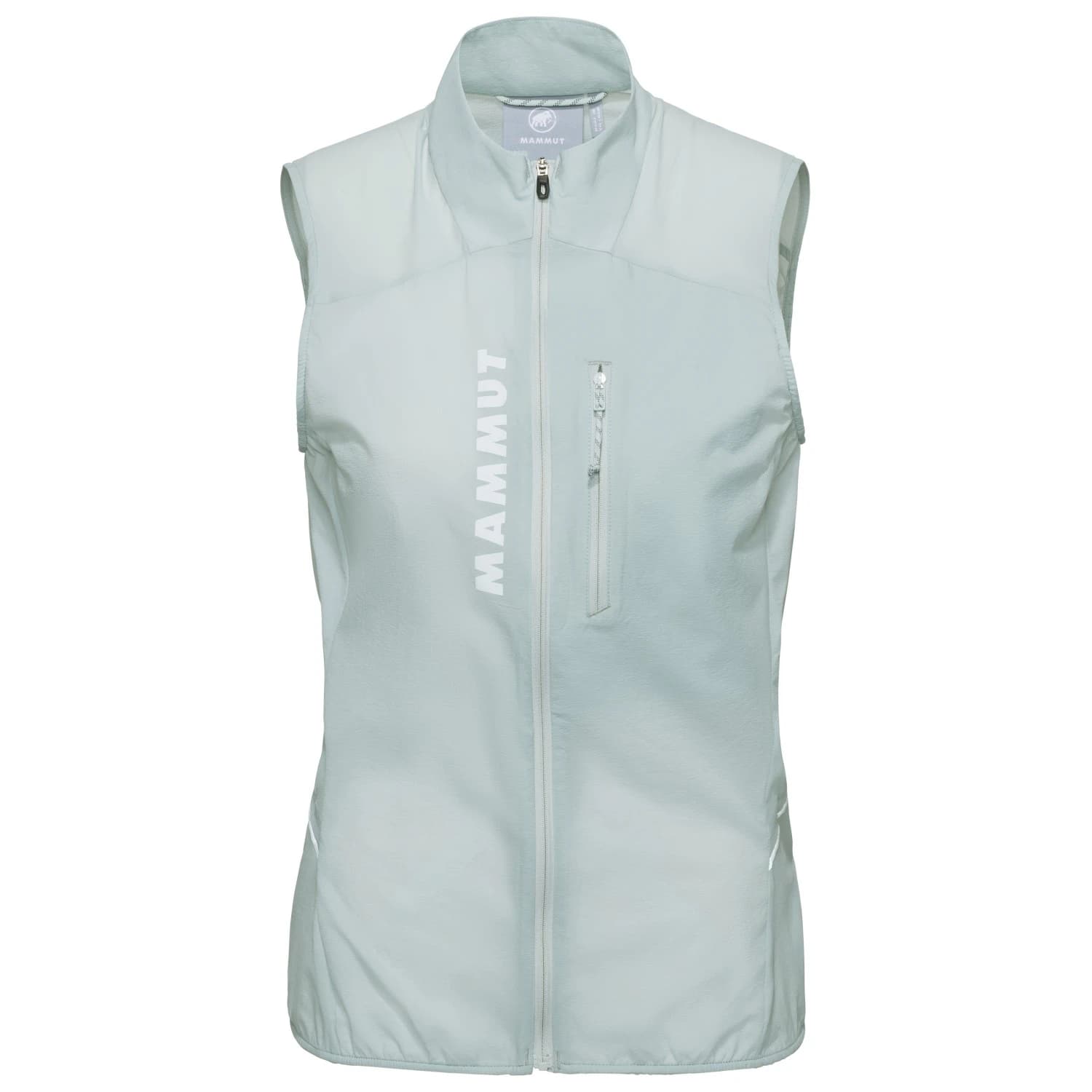 Дамски ветрозащитен елек Mammut Women's Aenergy TR Windbreaker Hybrid Vest Windproof vest - Silver Sage / Black