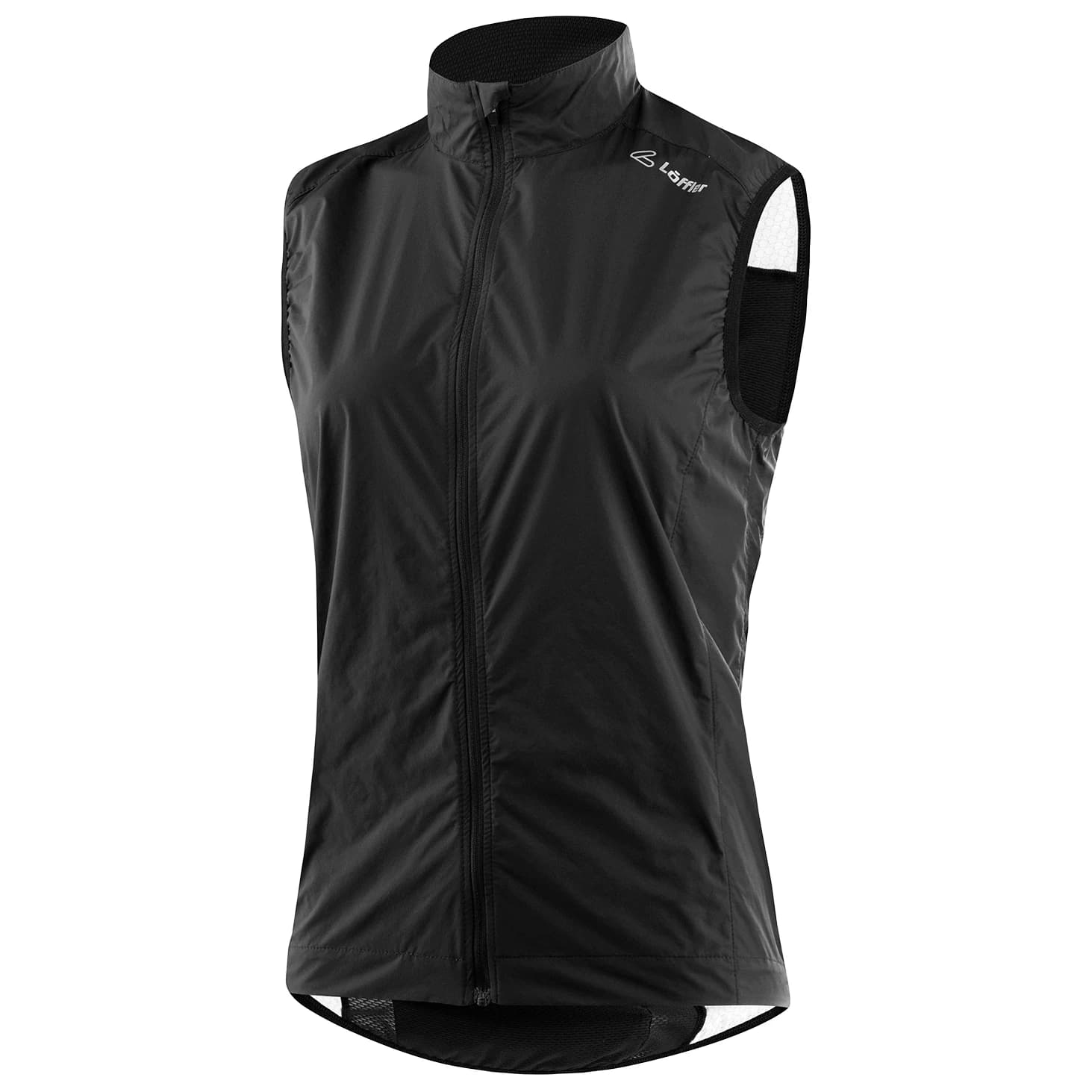Дамски елек за колоездене Löffler Women's Bike Vest Comfort Fit WPM Pocket Cycling vest - Black