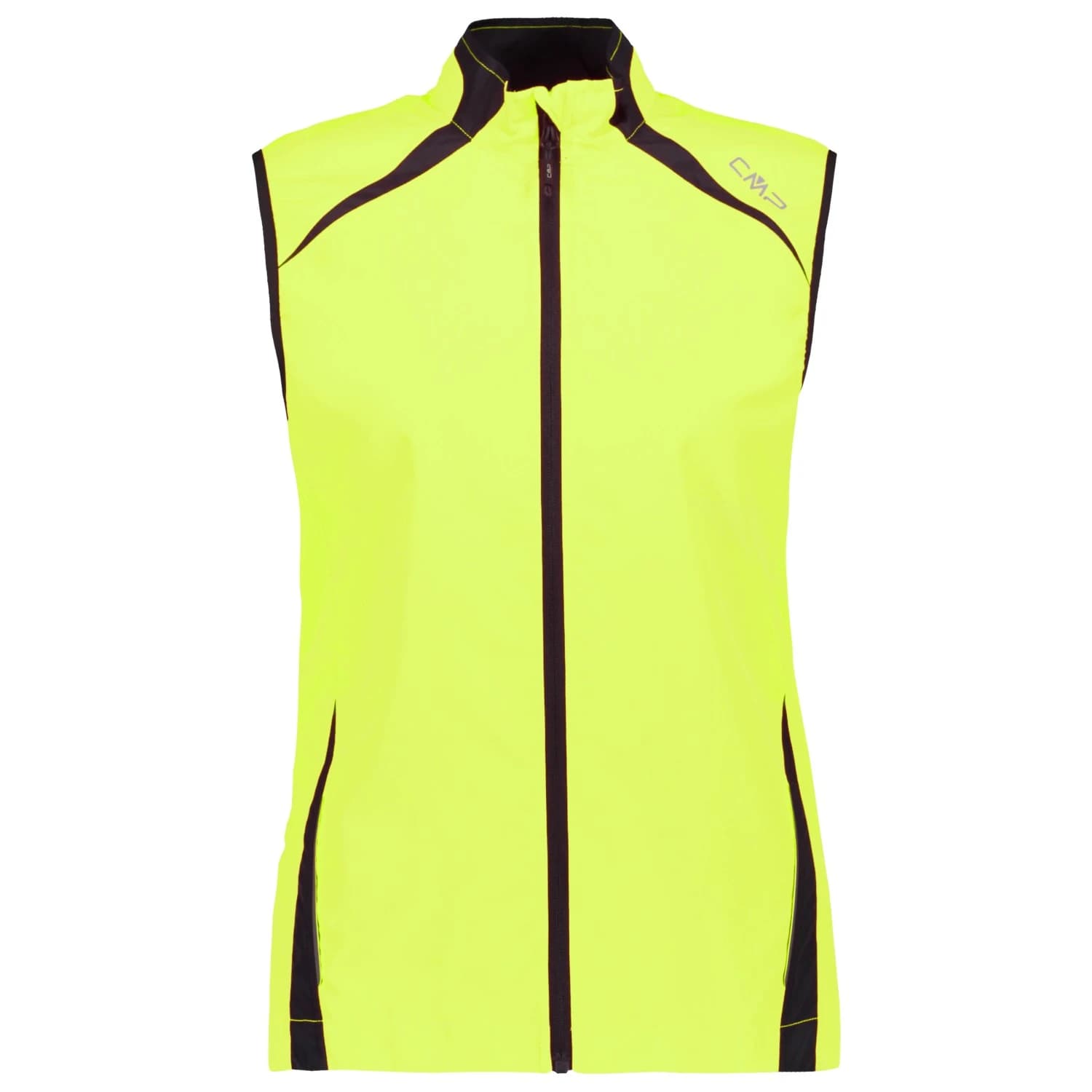 Дамски елек за колоездене Cmp Women's Reflective Vest Cycling vest - Yellow Fluo