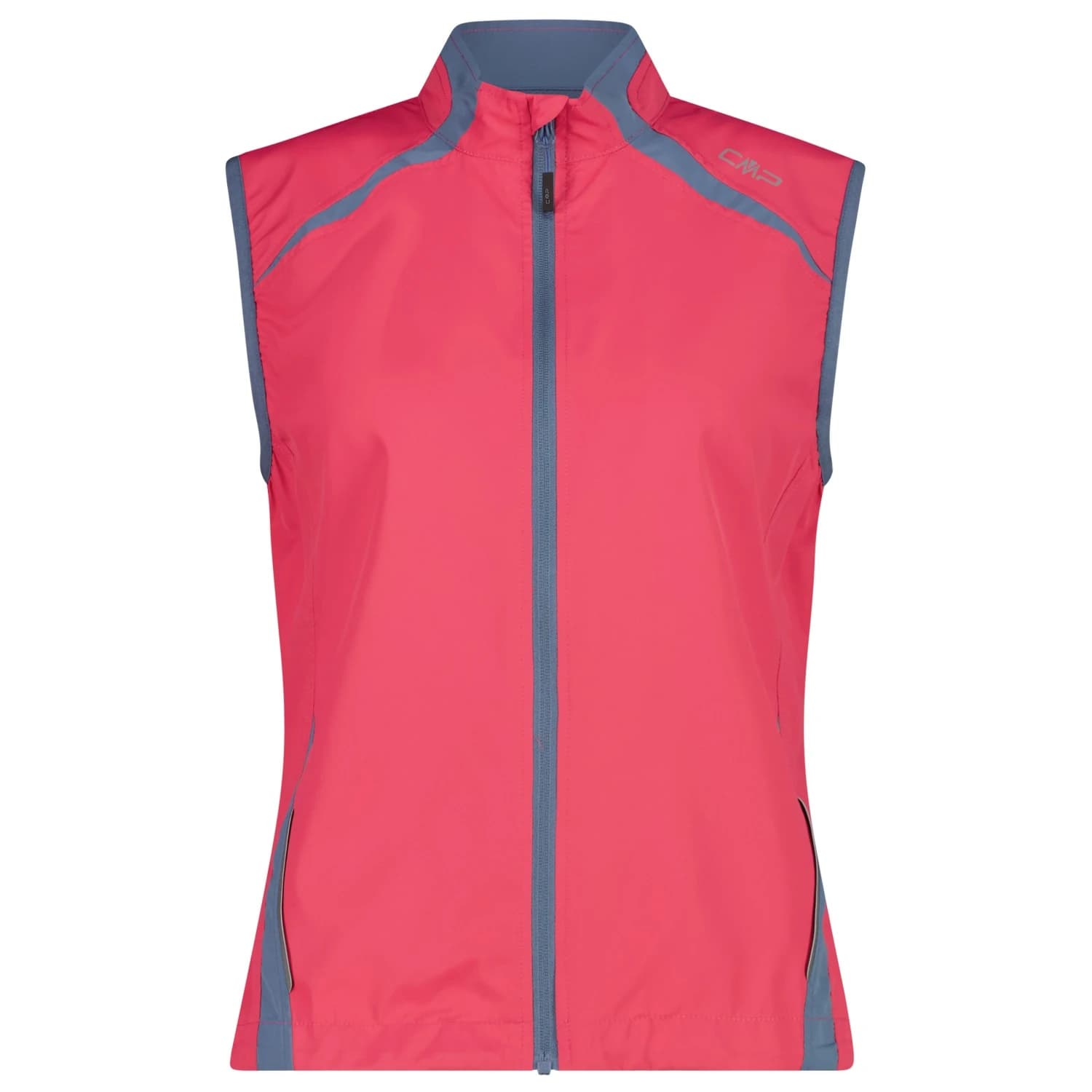 Дамски елек за колоездене CMP Women's Reflective Vest Cycling vest - Magenta