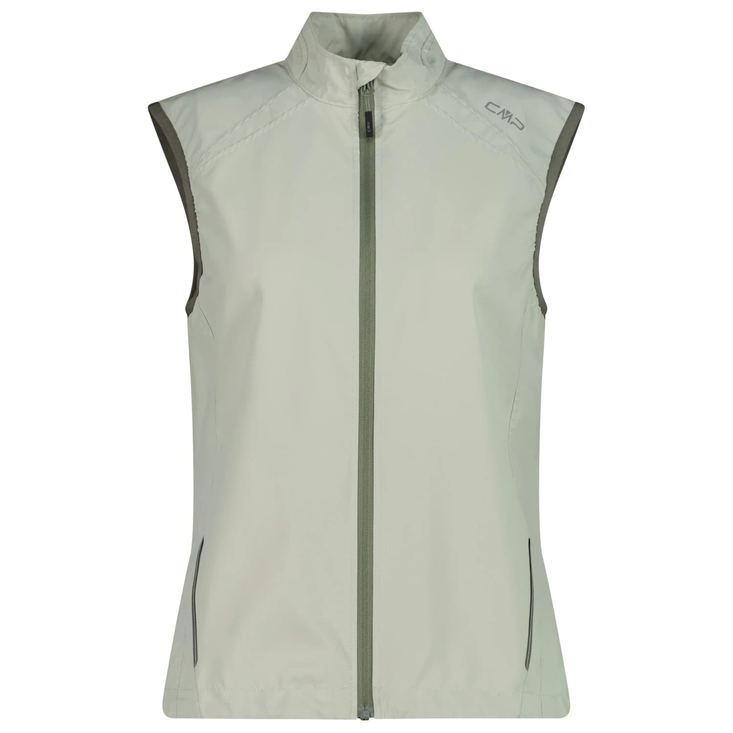 Дамски елек за колоездене CMP Women's Reflective Vest Cycling vest - Pistacchio