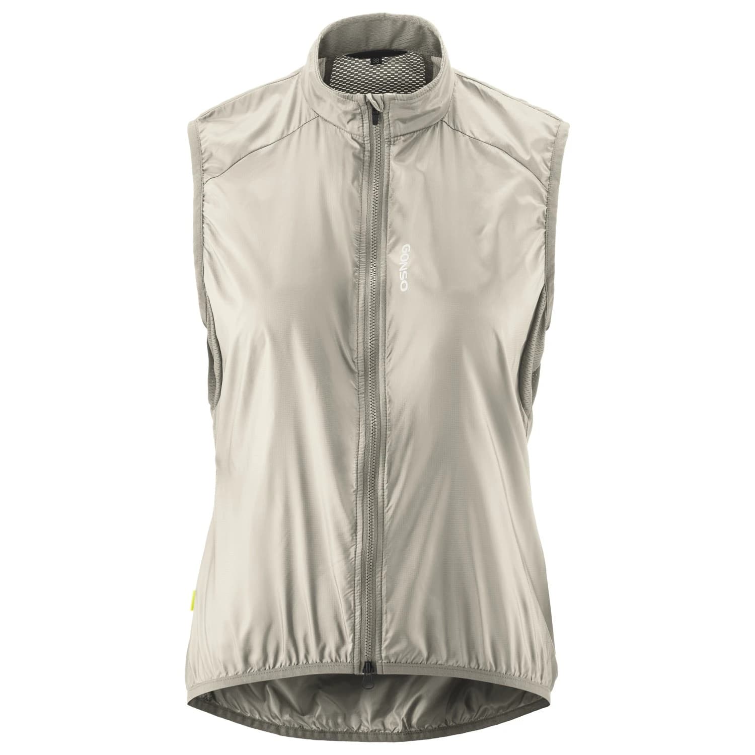 Дамски елек за колоездене Gonso Women's Road Vest Wind Cycling vest - Chateau Gray