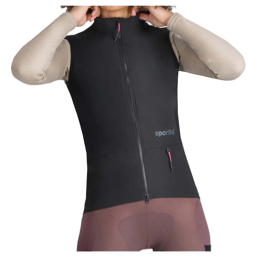 Дамски елек за колоездене Sportful Women's Supergiara 2 Vest Cycling vest - Black