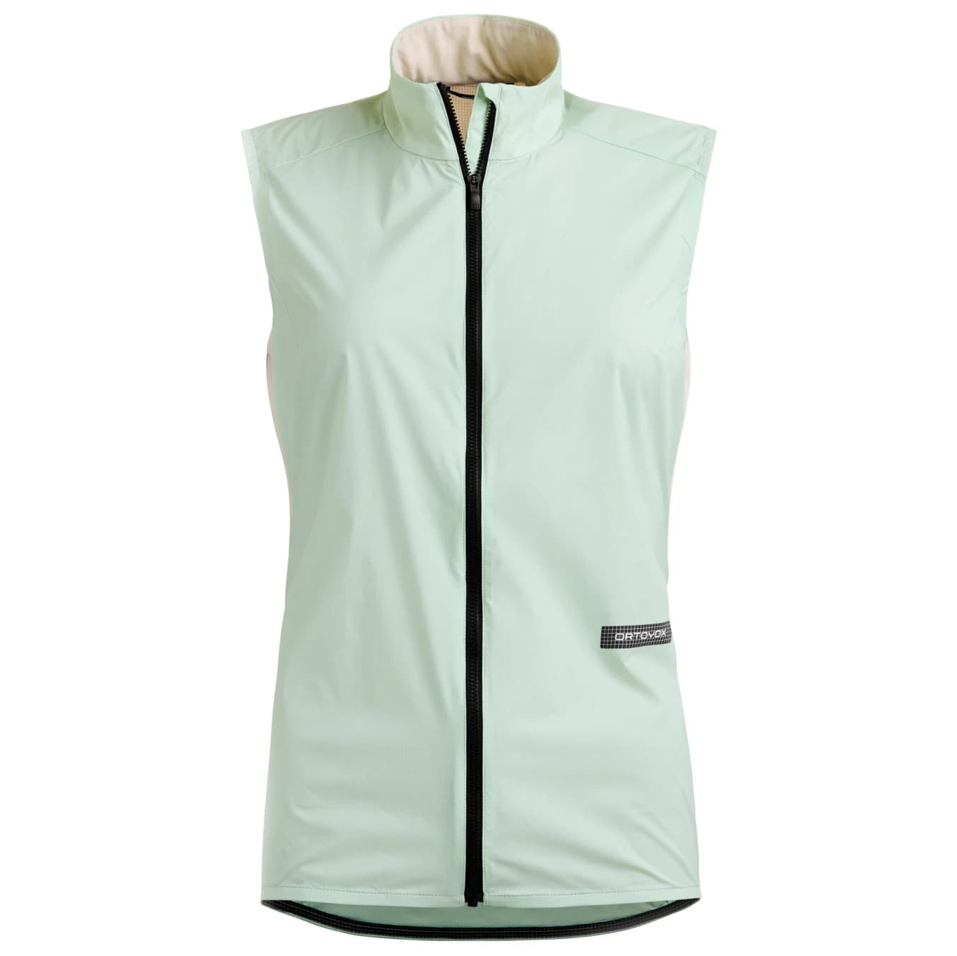 Дамски елек за колоездене Ortovox Women's Sequence Wind Vest Cycling vest - Green Acid