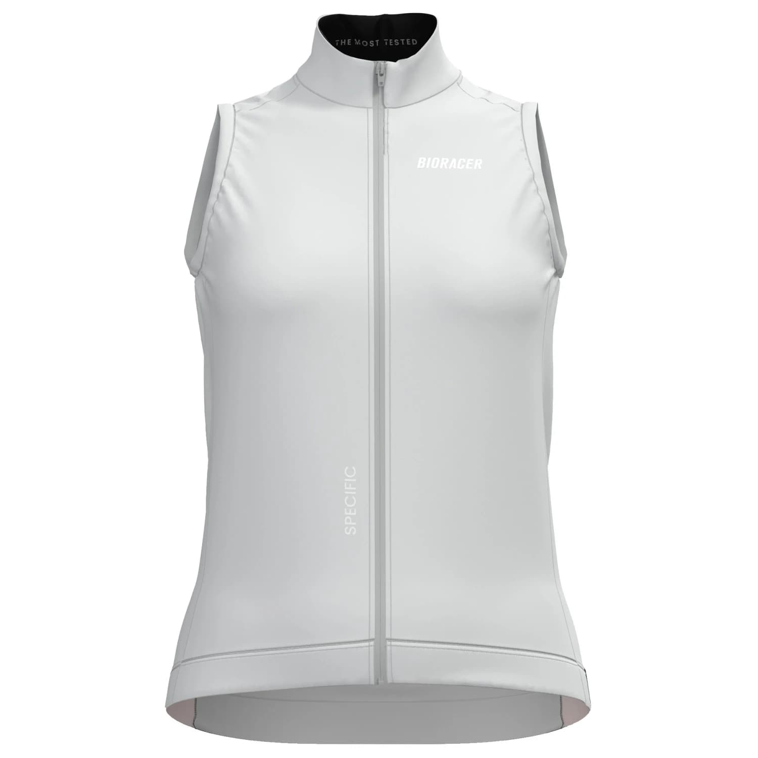 Дамски елек за колоездене Bioracer Women's Wind Gilet Cycling vest - Cool Grey