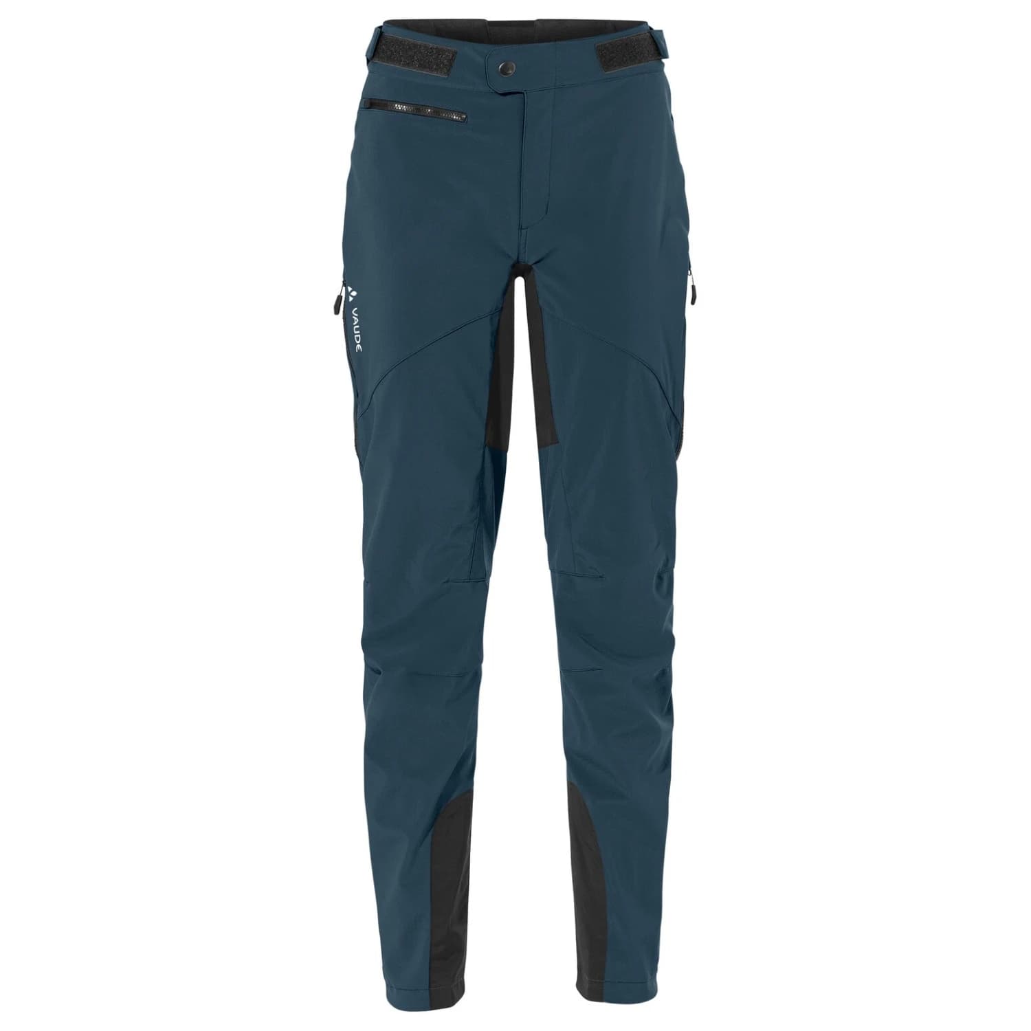 Дамски дълъг панталон за колоездене Vaude Women's Qimsa Softshell Pants II Cycling bottoms - Dark Sea