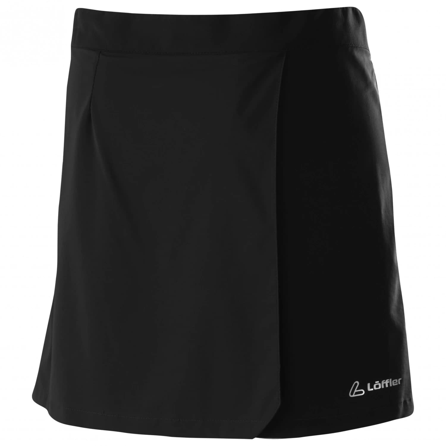 Дамски шорти за колоездене Löffler Women's Skirt Active-Stretch-Superlite Skirt - Black