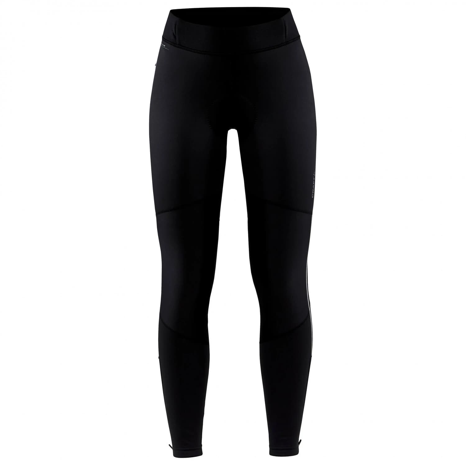 Дамски дълъг панталон за колоездене Craft Women's Core Bike SubZ Wind Tights Cycling bottoms - Black / Black