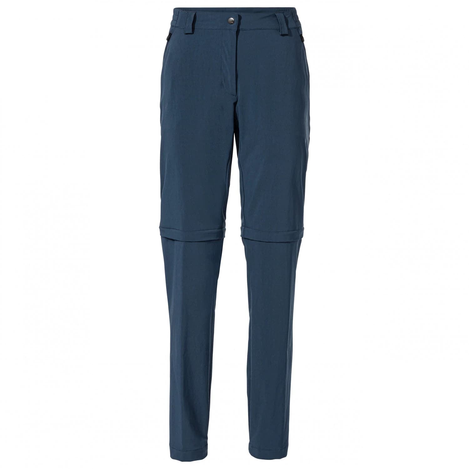 Дамски дълъг панталон за колоездене Vaude Women's Yaras Zip Off Pants Cycling bottoms - Dark Sea