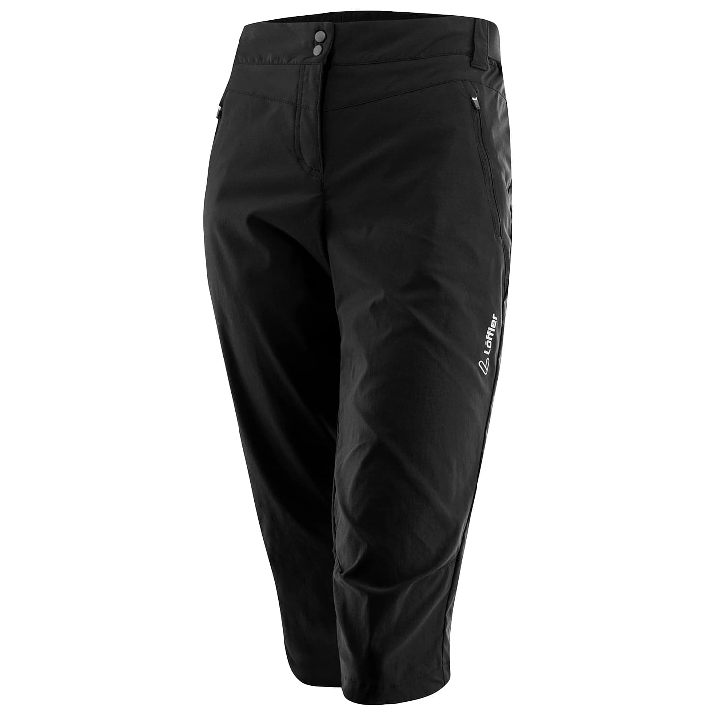 Дамски 3/4 панталон за колоездене Löffler Women's 3/4 Bike Pants CSL Cycling bottoms - Black