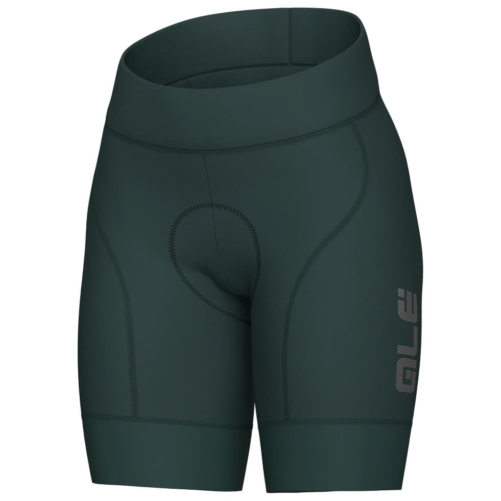 Дамски шорти за колоездене Alé Women's Magic Colour Shorts Cycling bottoms - Forest Green