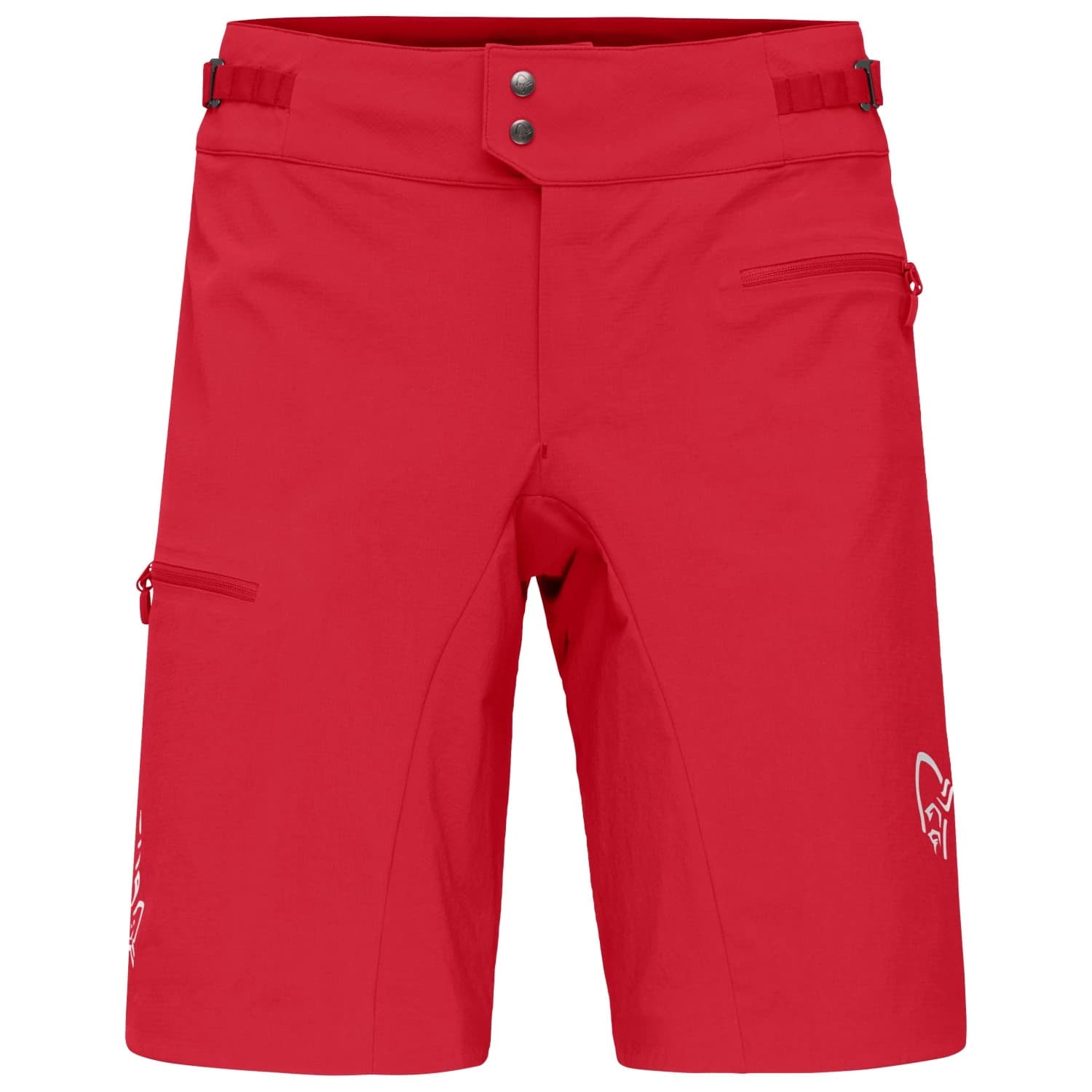 Дамски шорти за колоездене Norrøna Women's Fjørå Flex1 Light Shorts Cycling bottoms - Aura Orange