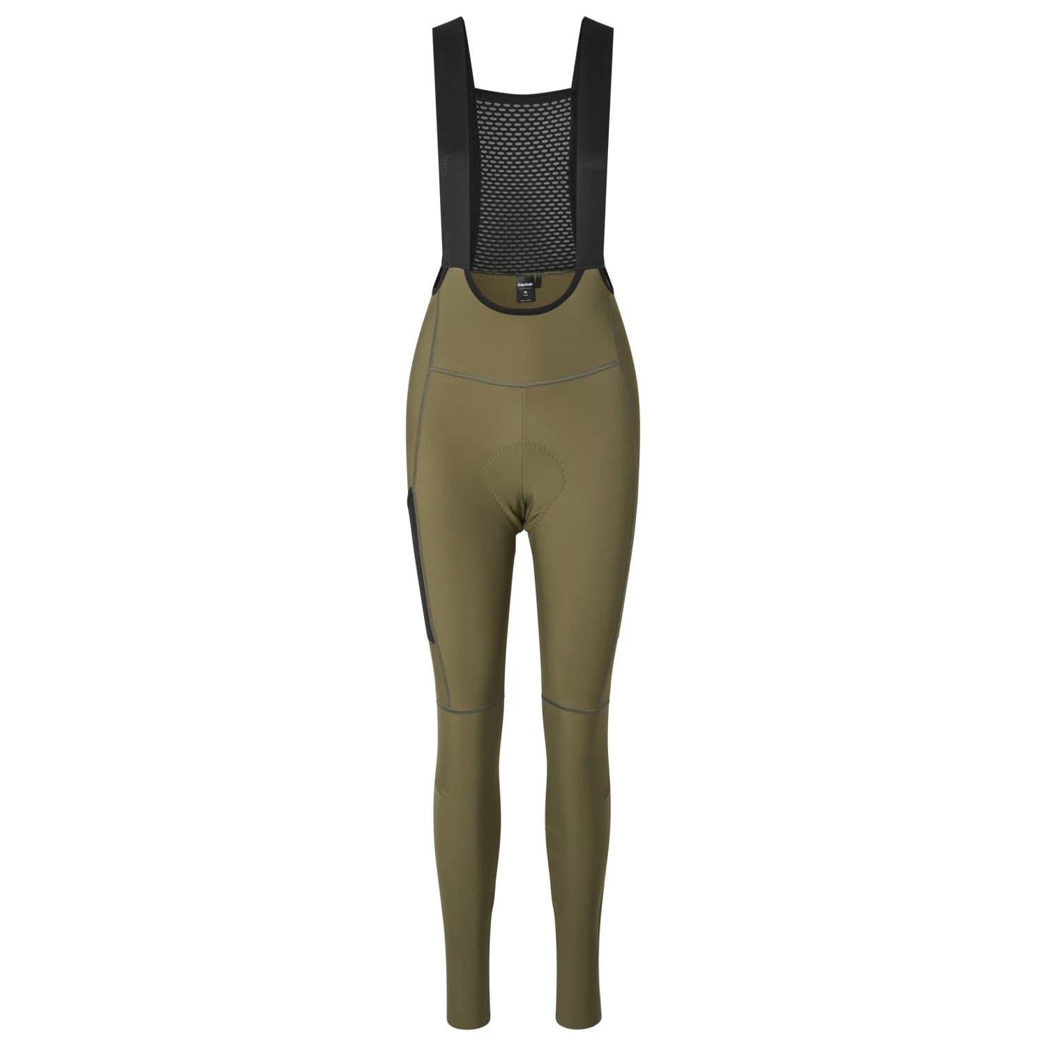 Клин за колоездене GripGrab Women's PACR Thermal Bib Tights Cycling bottoms - Olive Green
