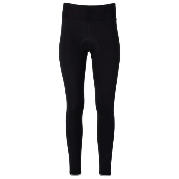 Дамски дълъг панталон за колоездене Endurance Women's Juvel Long Cycling Tights W/Gel-Pad Cycling bottoms - Black