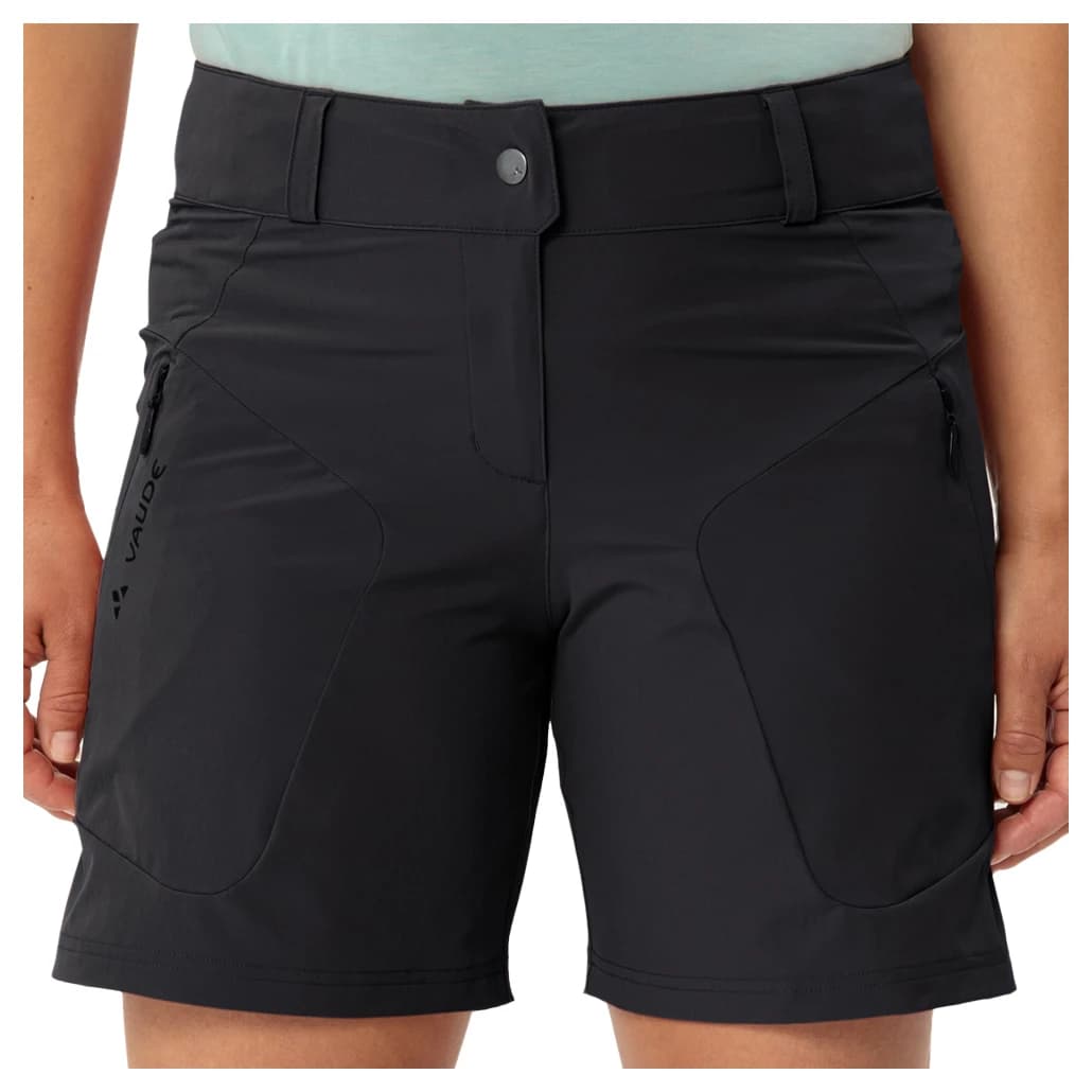 Дамски шорти за колоездене Vaude Women's Altissimo Shorty Cycling bottoms - Black Uni