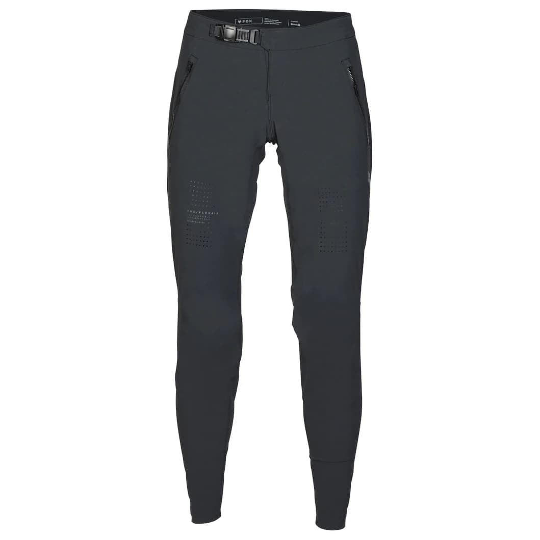 Дамски дълъг панталон за колоездене FOX Racing Women's Flexair Pant Cycling bottoms - Black