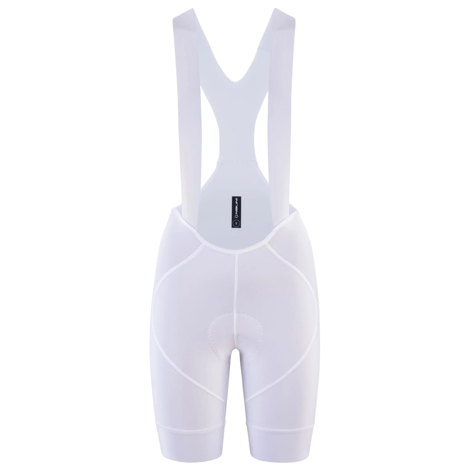 Дамски клин за колоездене Nalini Women's Thunder Bib Short Cycling bottoms - White