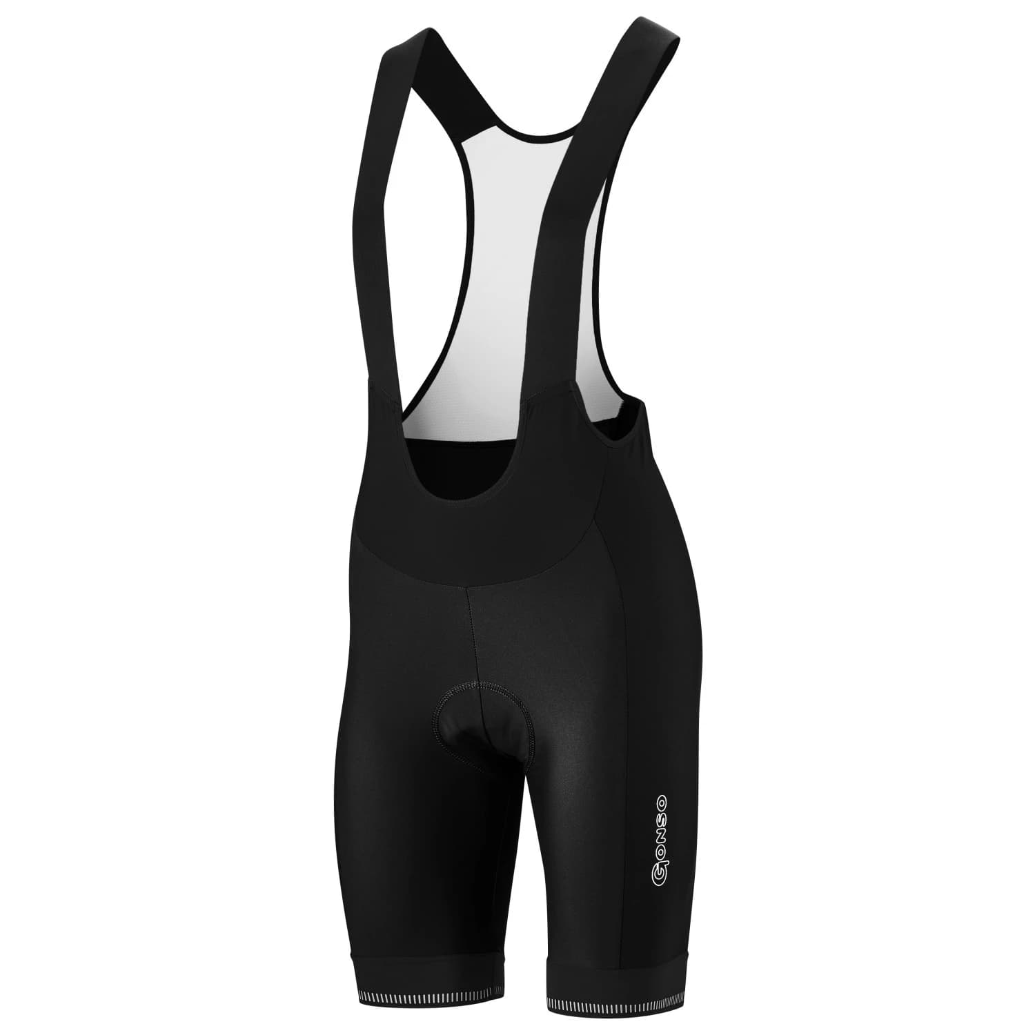 Дамски клин за колоездене Gonso Women's Sitivo Bib Cycling bottoms - Black / Bright Green