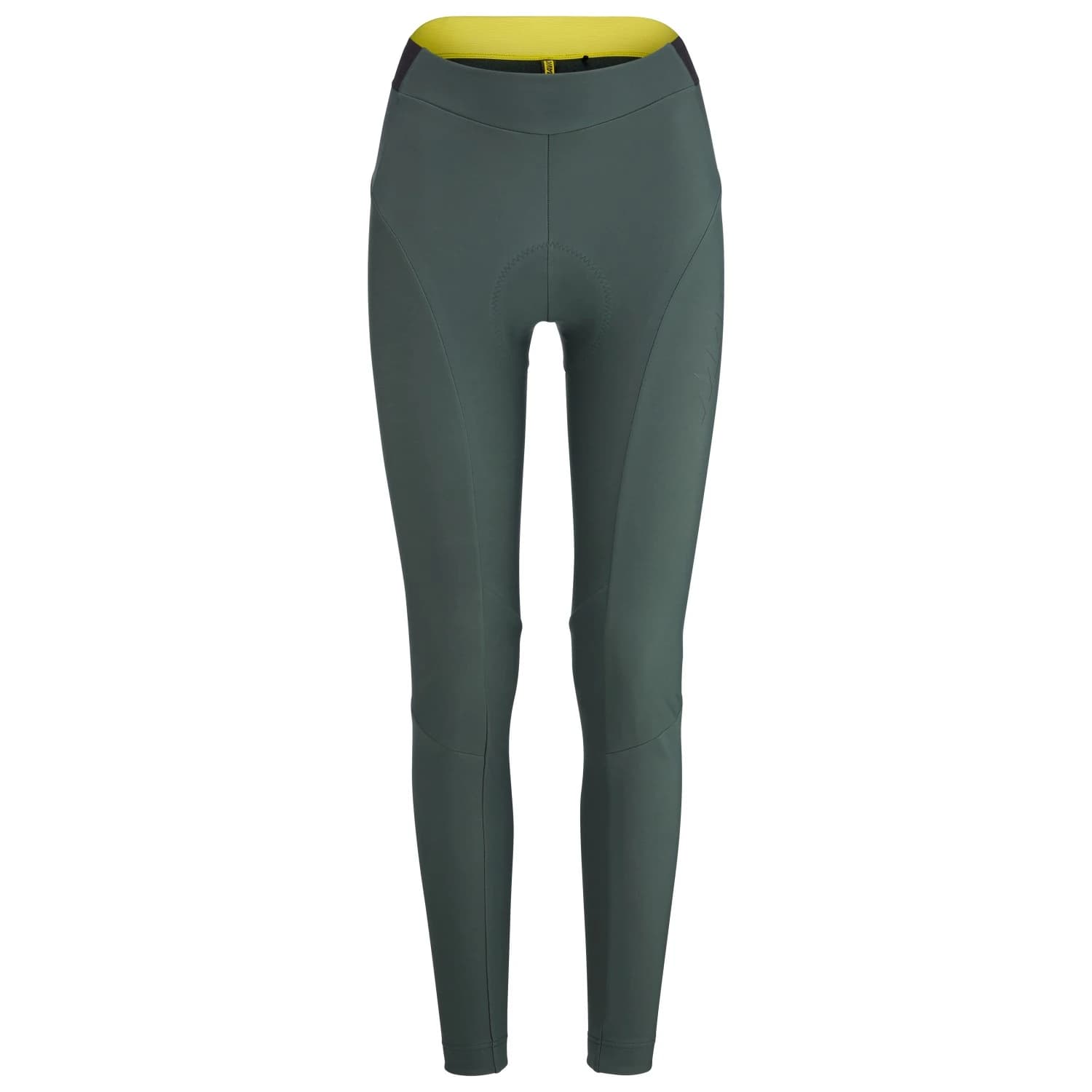 Дълъг панталон за колоездене Mavic Women's Aksium Thermo Tight Cycling bottoms - Christmas Green
