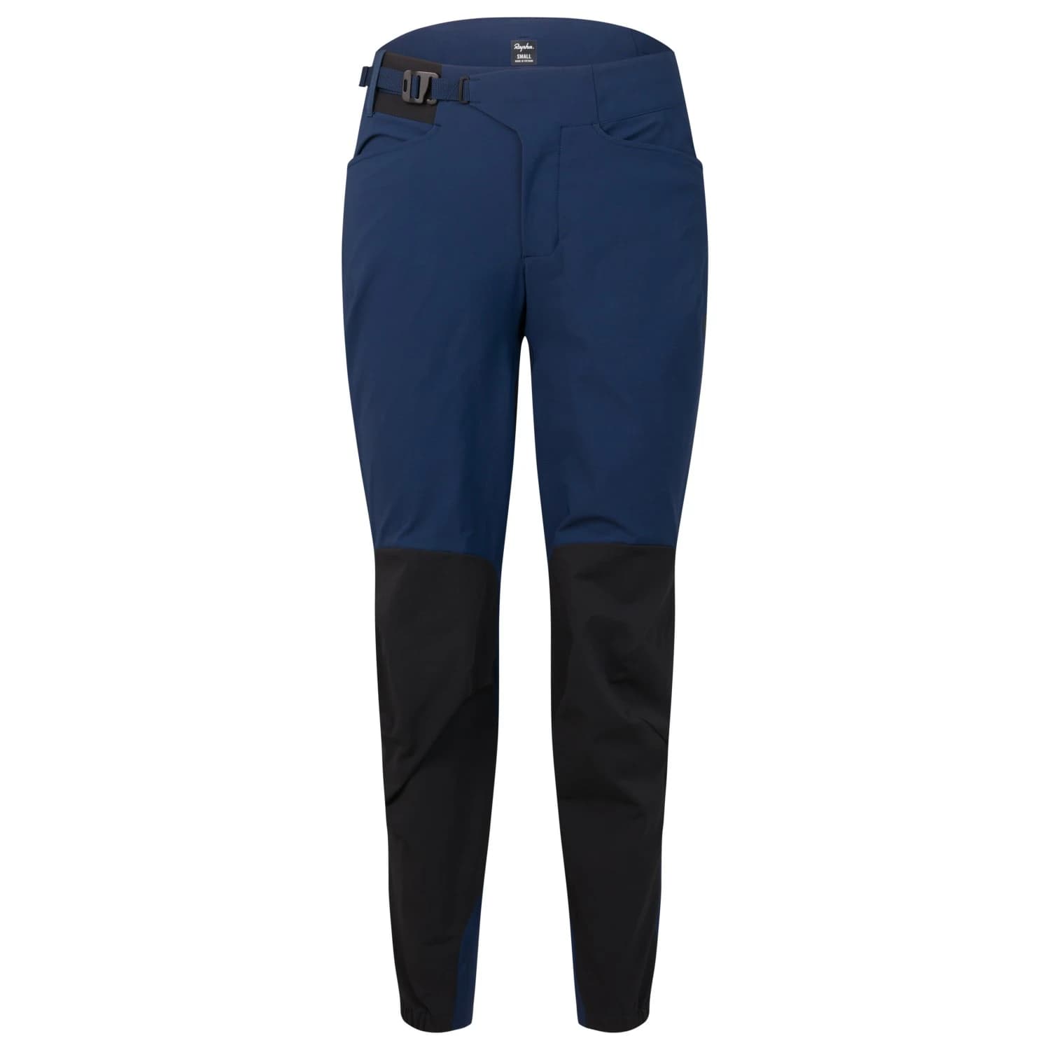 Дамски дълъг панталон за колоездене Rapha Women's Trail Finale Pant Cycling bottoms - Dress Blues / Basic Black