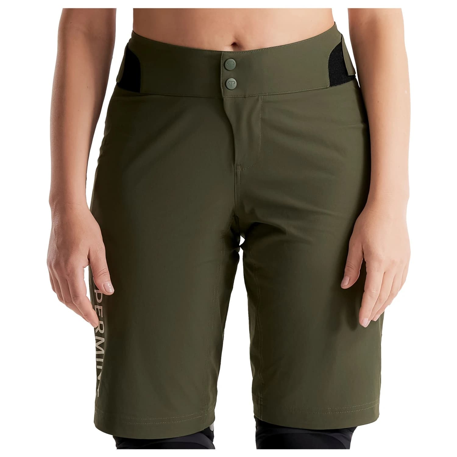 Дамски шорти за колоездене PEPPERMINT Women's Signature Tech Short Cycling bottoms - Spruce