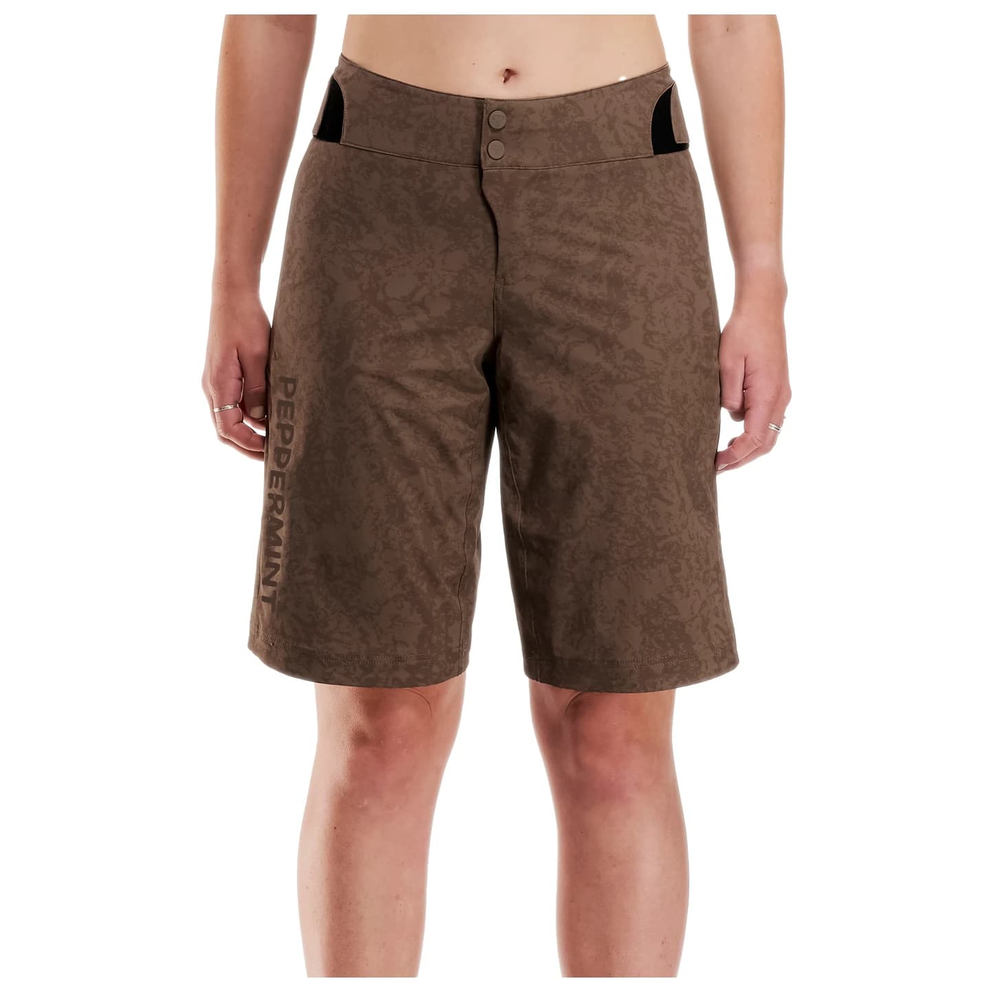 Дамски шорти за колоездене PEPPERMINT Women's Signature Tech Short Cycling bottoms - Pasteque Cacao