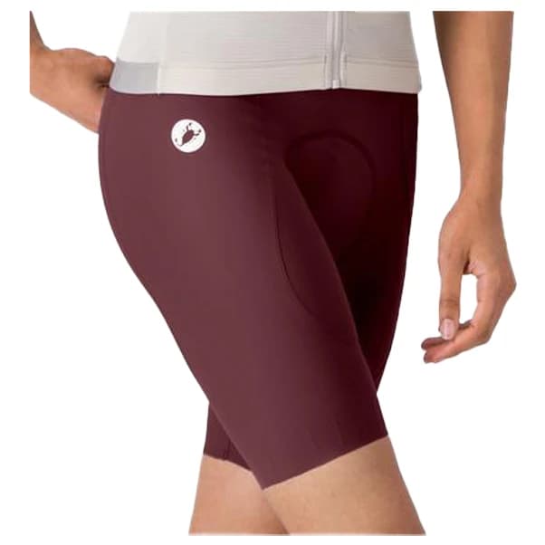 Дамски шорти за колоездене Castelli Women's Espresso 2 Short Cycling bottoms - Deep Bordeaux