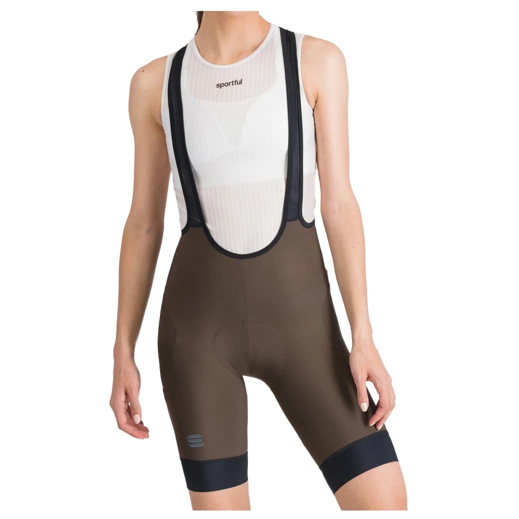Дамски клин за колоездене Sportful Women's Giara 2 Bibshort Cycling bottoms - Midnight Mocha