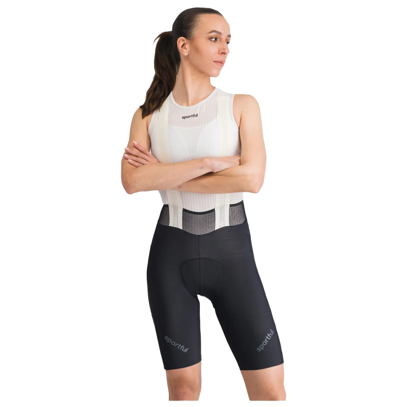 Дамски клин за колоездене Sportful Women's Hyperepic Bibshort Cycling bottoms - Black